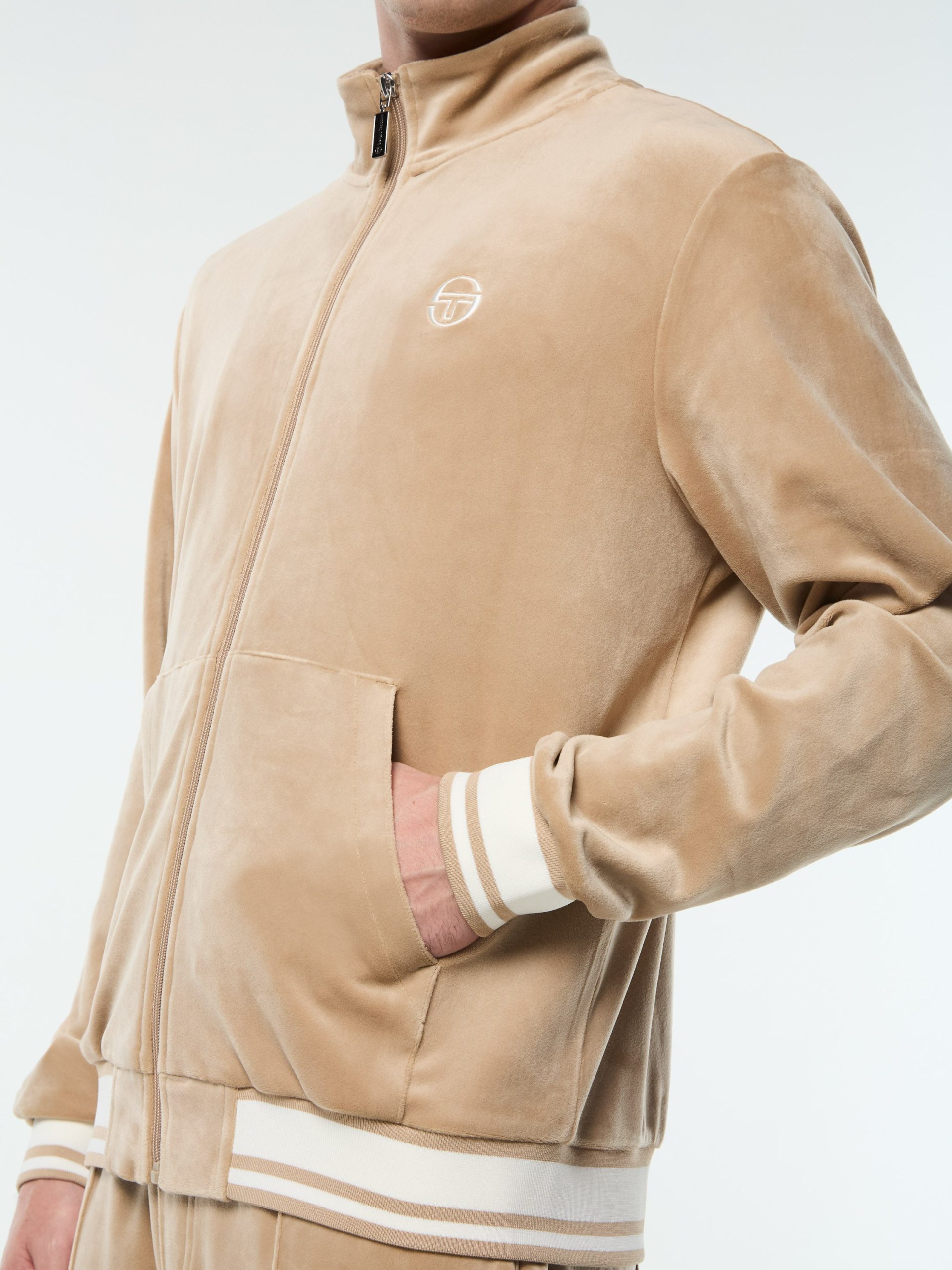 Viaggioa Track Jacket- Humus - Image 7