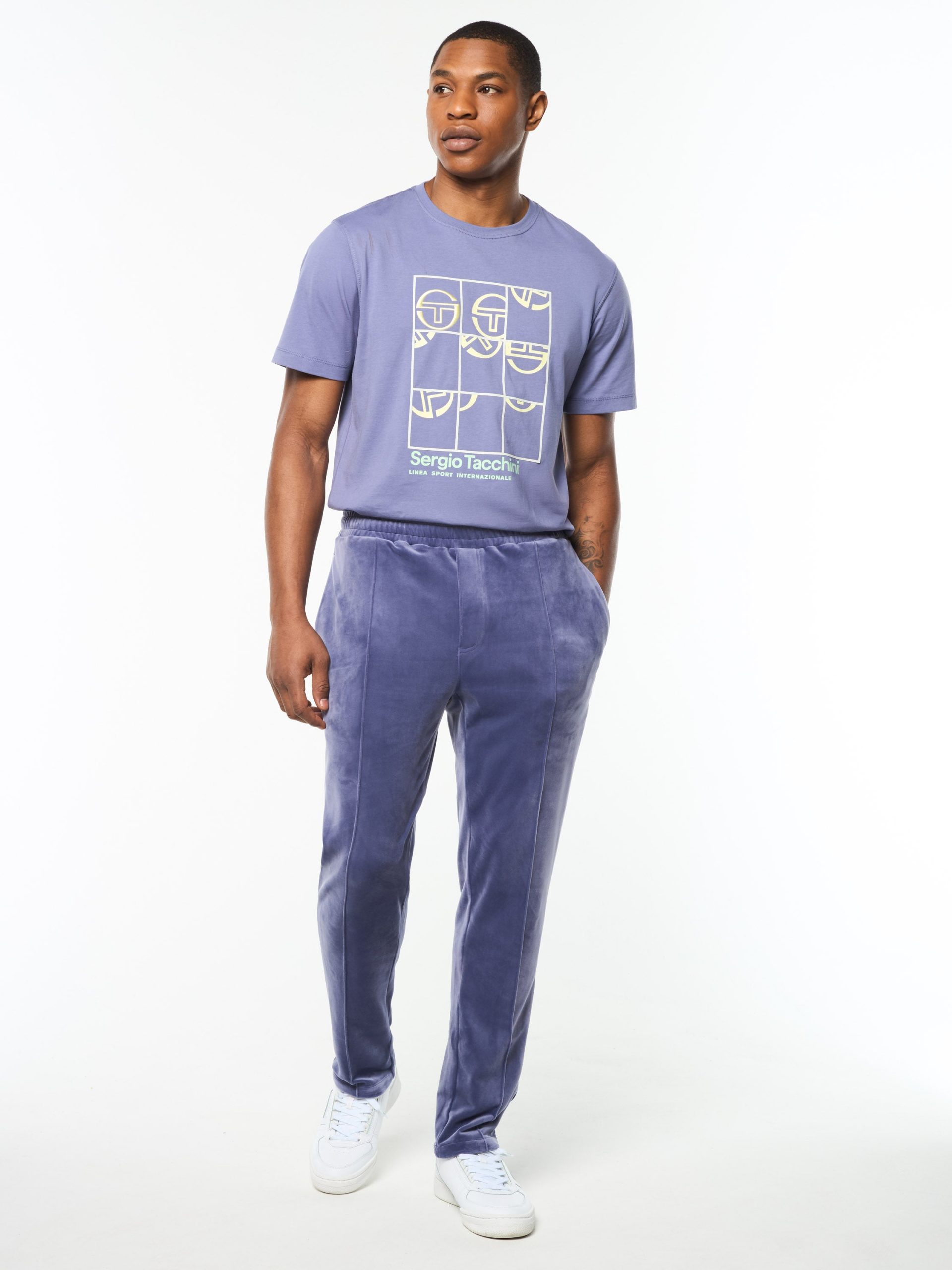 Viaggioa Track Pant- Heron - Image 3