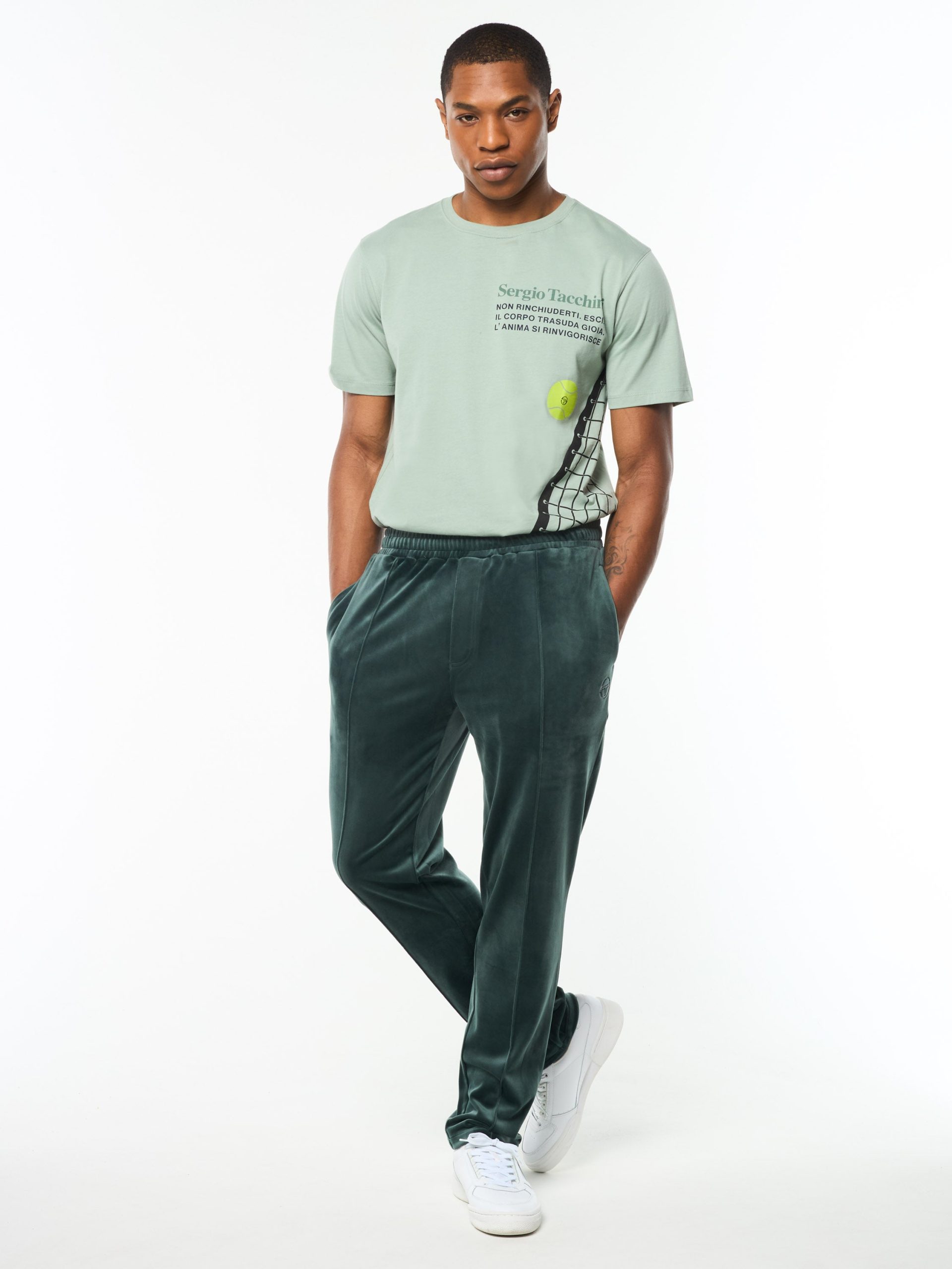 Viaggioa Track Pant- Green Gables - Image 3
