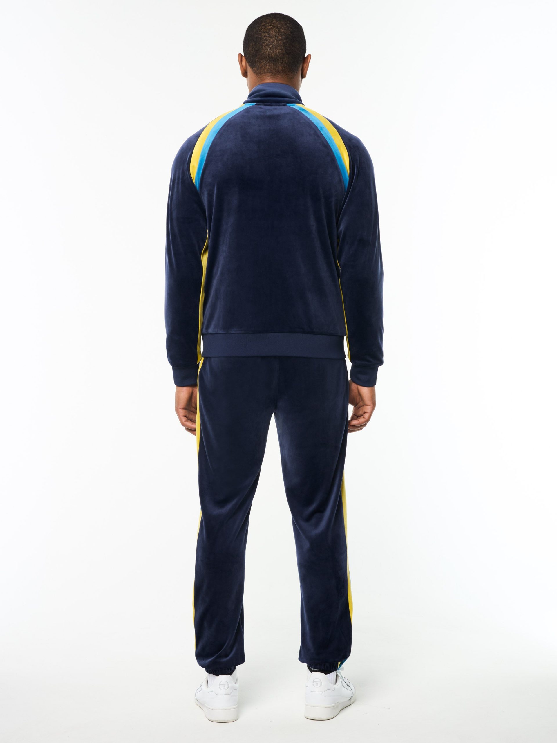 Banda Velour Track Jacket- Maritime Blue - Image 5