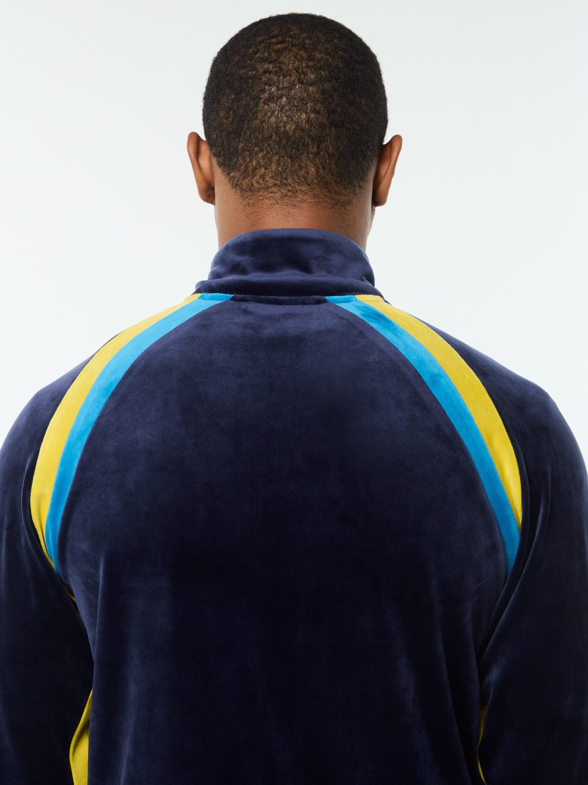Banda Velour Track Jacket- Maritime Blue - Image 6