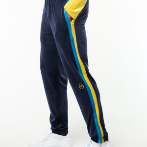 Banda Velour Track Pant- Maritime Blue