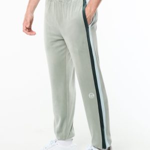 Banda Velour Track Pant- Slate Gray