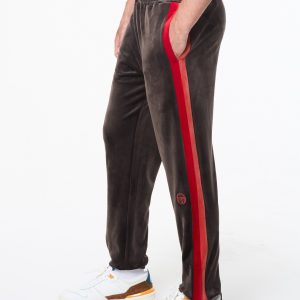 Banda Velour Track Pant- Mulch