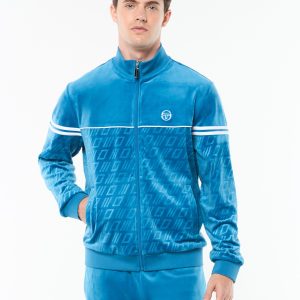 Bandiera Track Jacket- Mykonos Blue