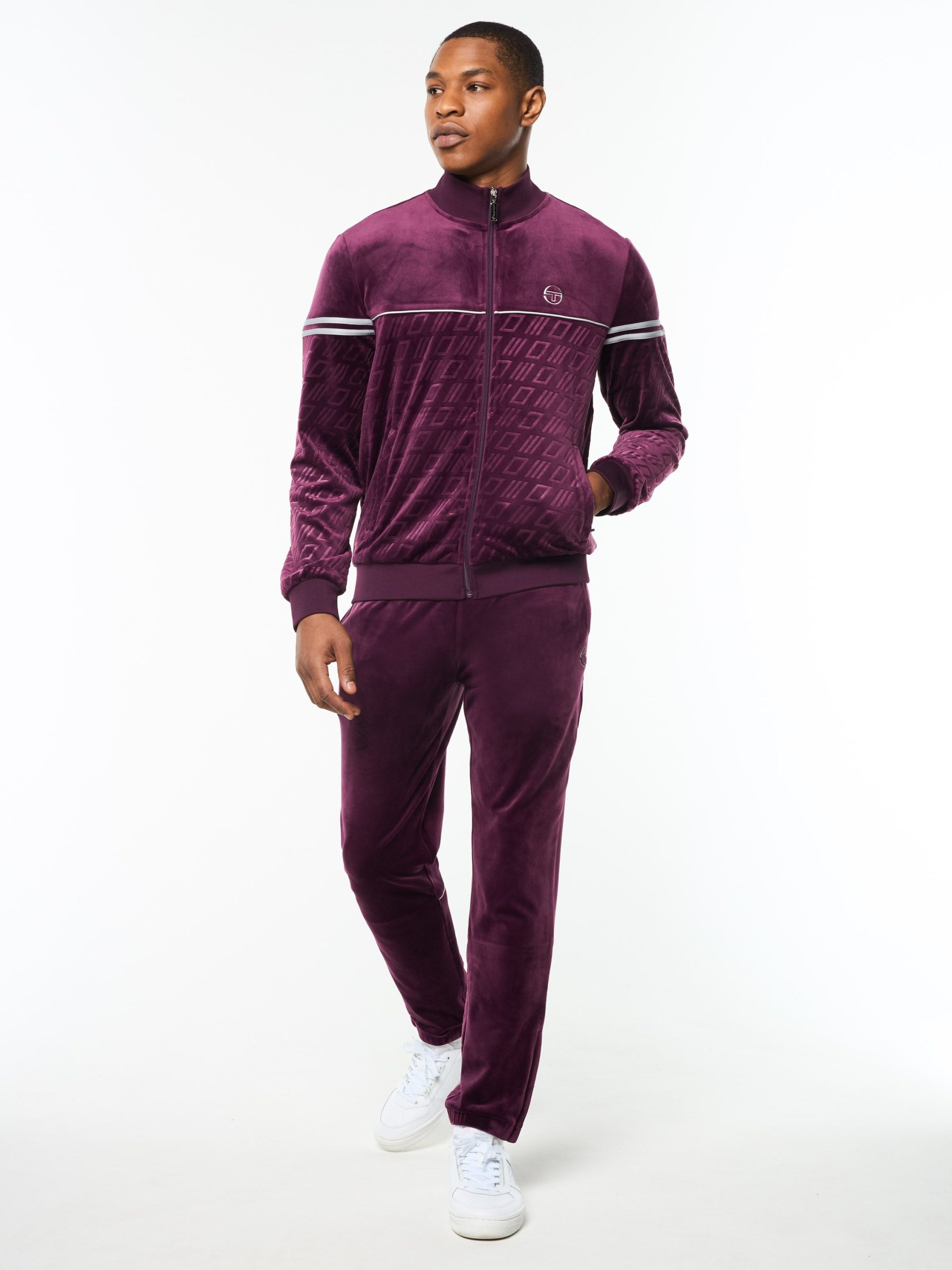 Bandiera Track Jacket- Potent Purple - Image 3