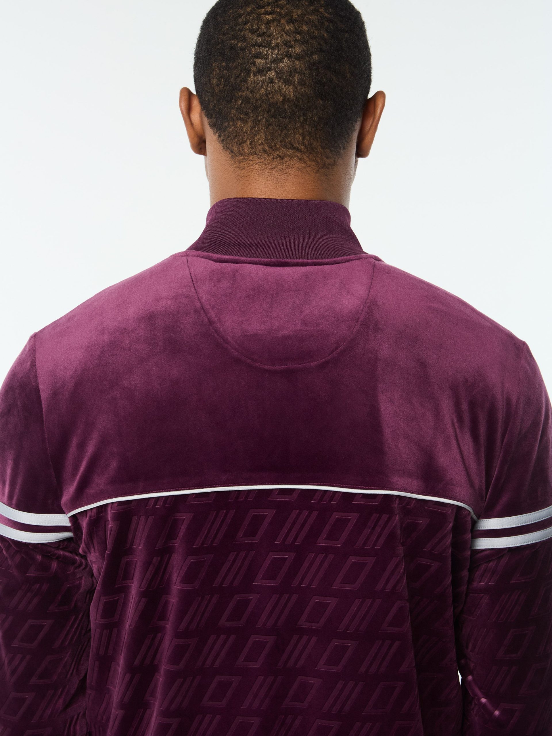 Bandiera Track Jacket- Potent Purple - Image 6