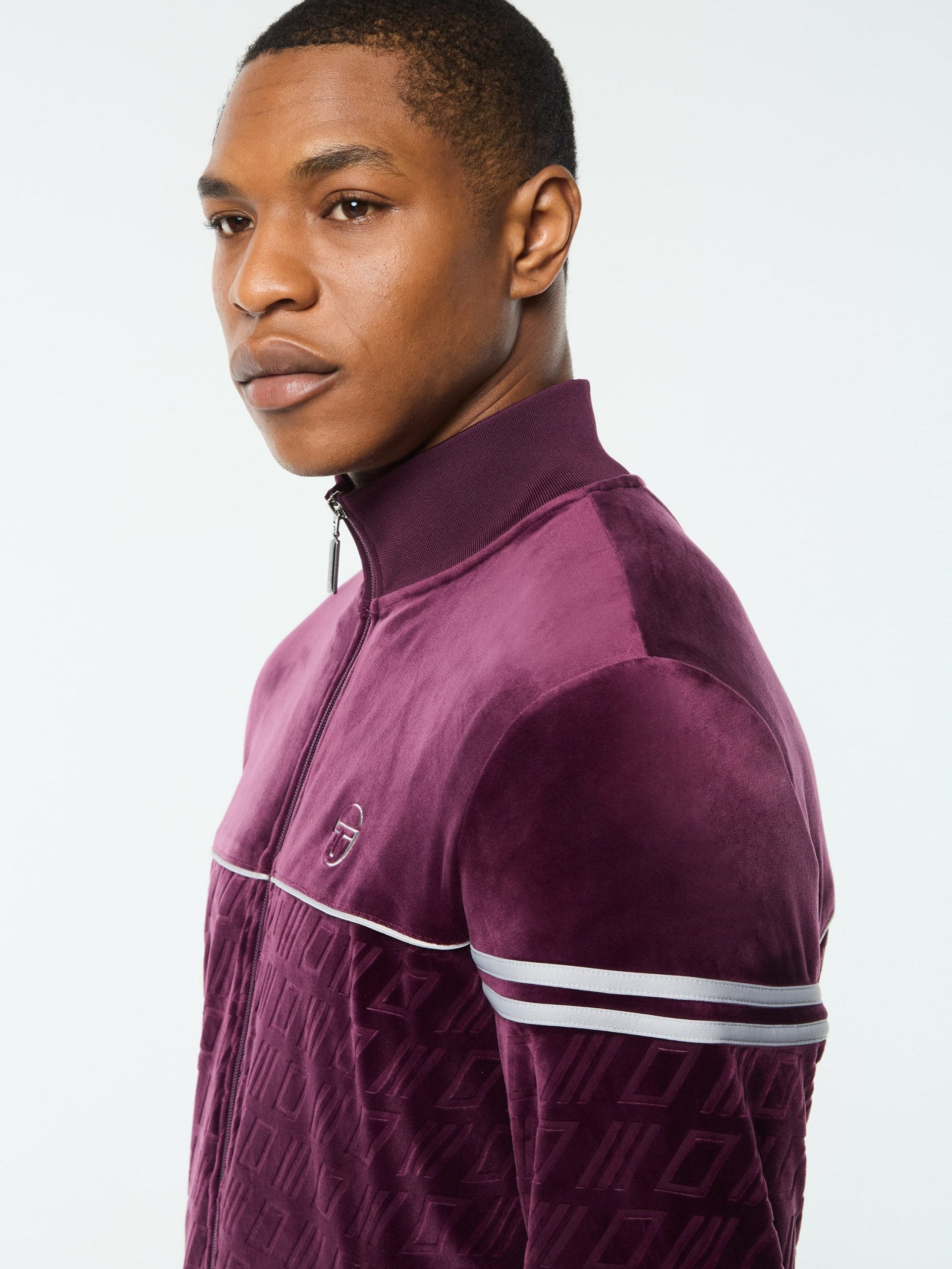 Bandiera Track Jacket- Potent Purple - Image 7