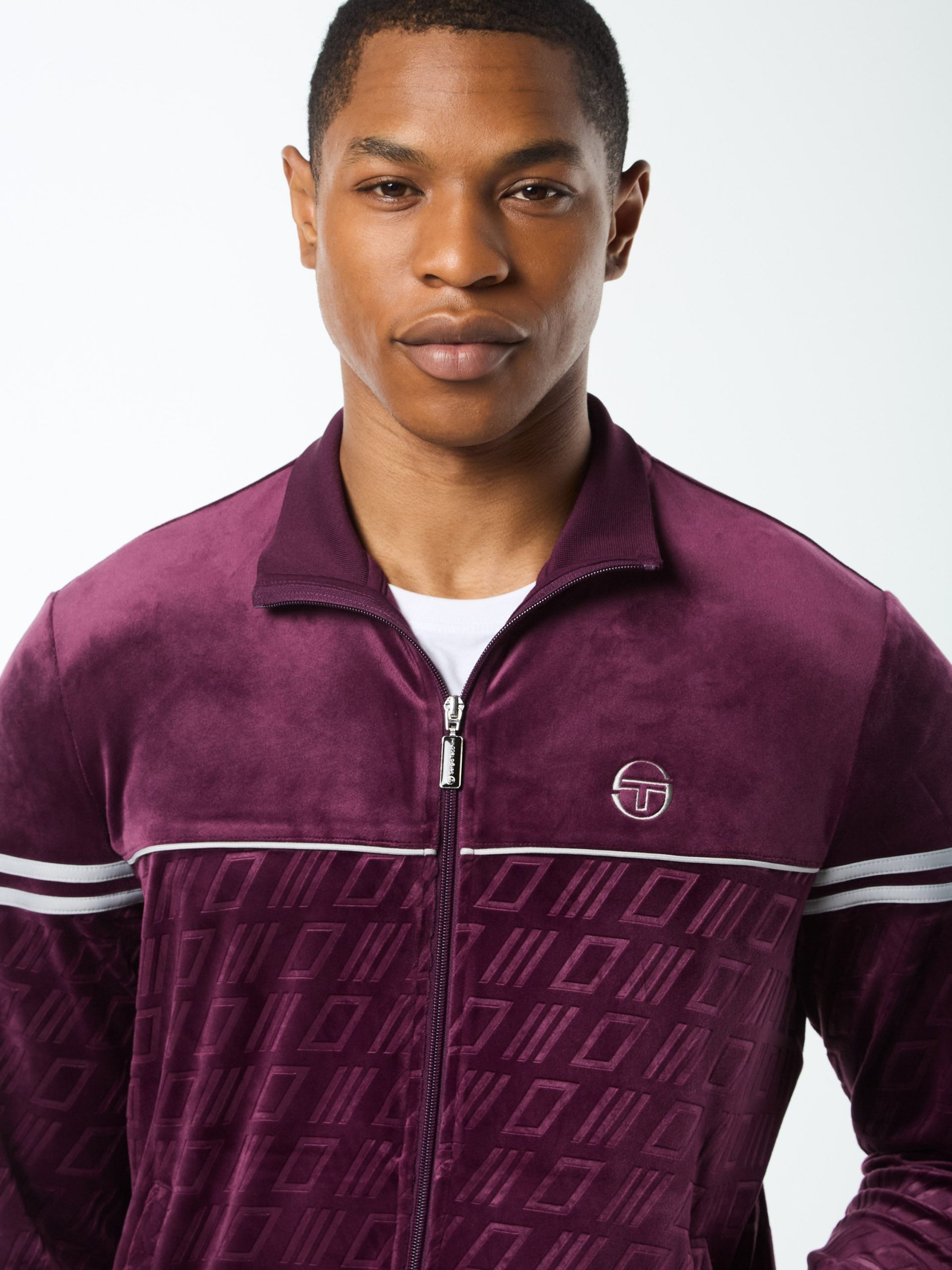 Bandiera Track Jacket- Potent Purple - Image 9