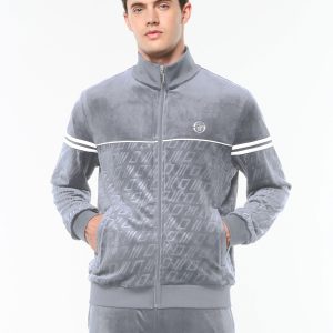Bandiera Track Jacket- Sleet