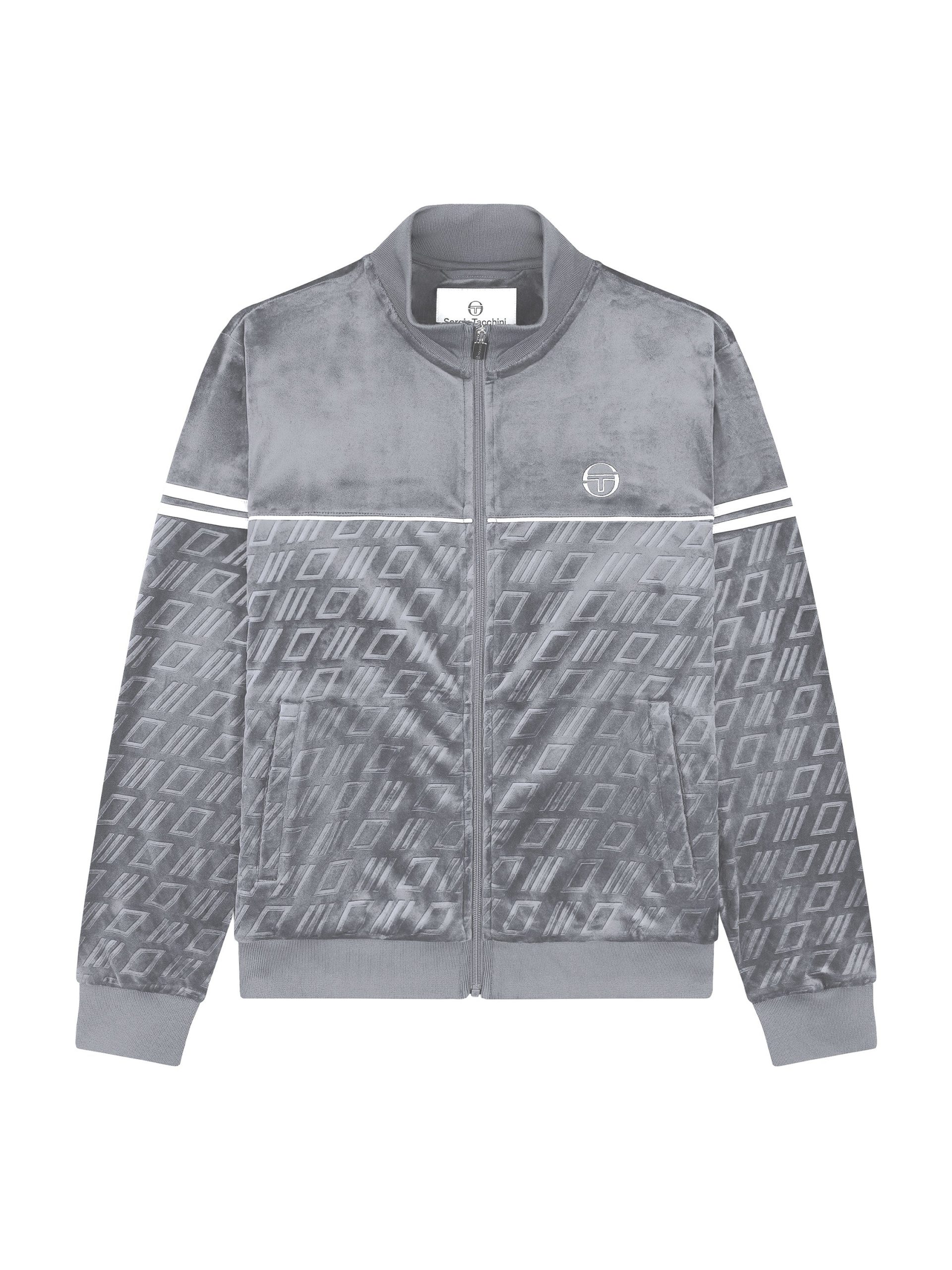 Bandiera Track Jacket- Sleet - Image 2