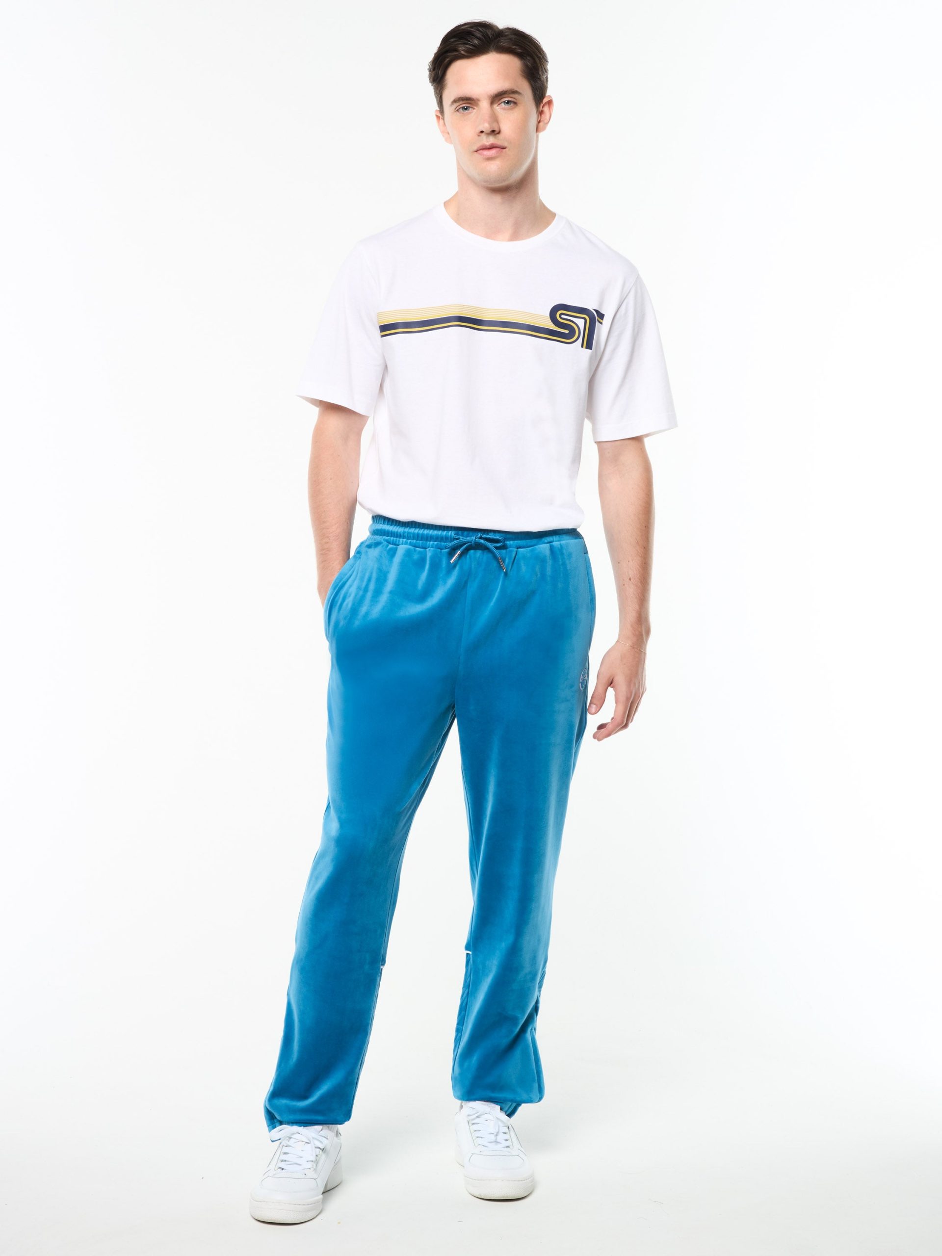 Bandiera Track Pant- Mykonos Blue - Image 3