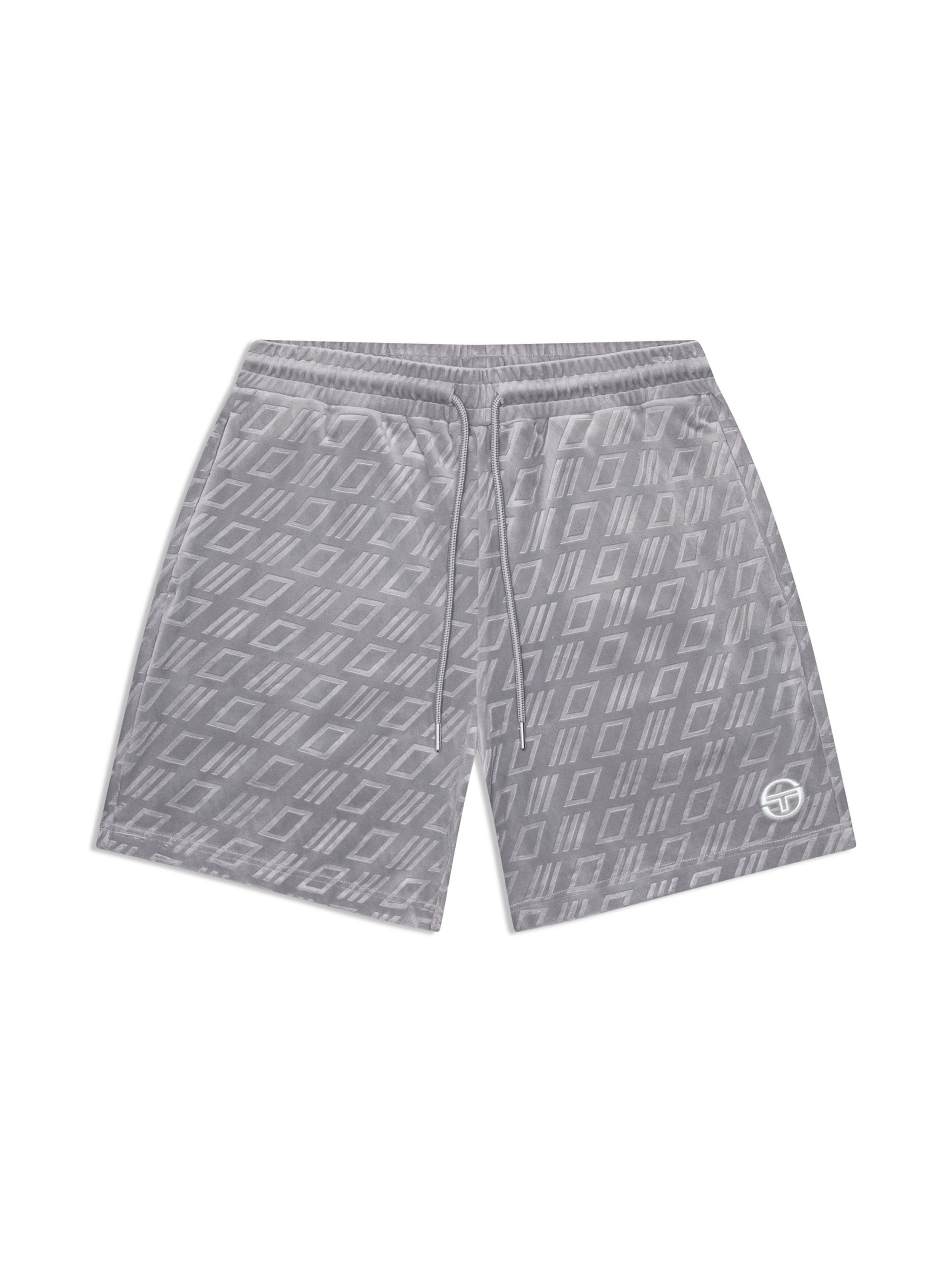 Bandiera Debossed Velour Short-Sleet - Image 2