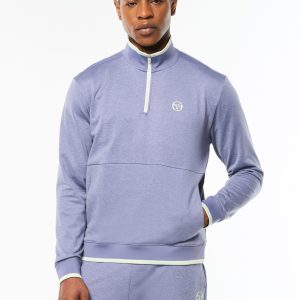 Nuvola Quarter Zip- Heron