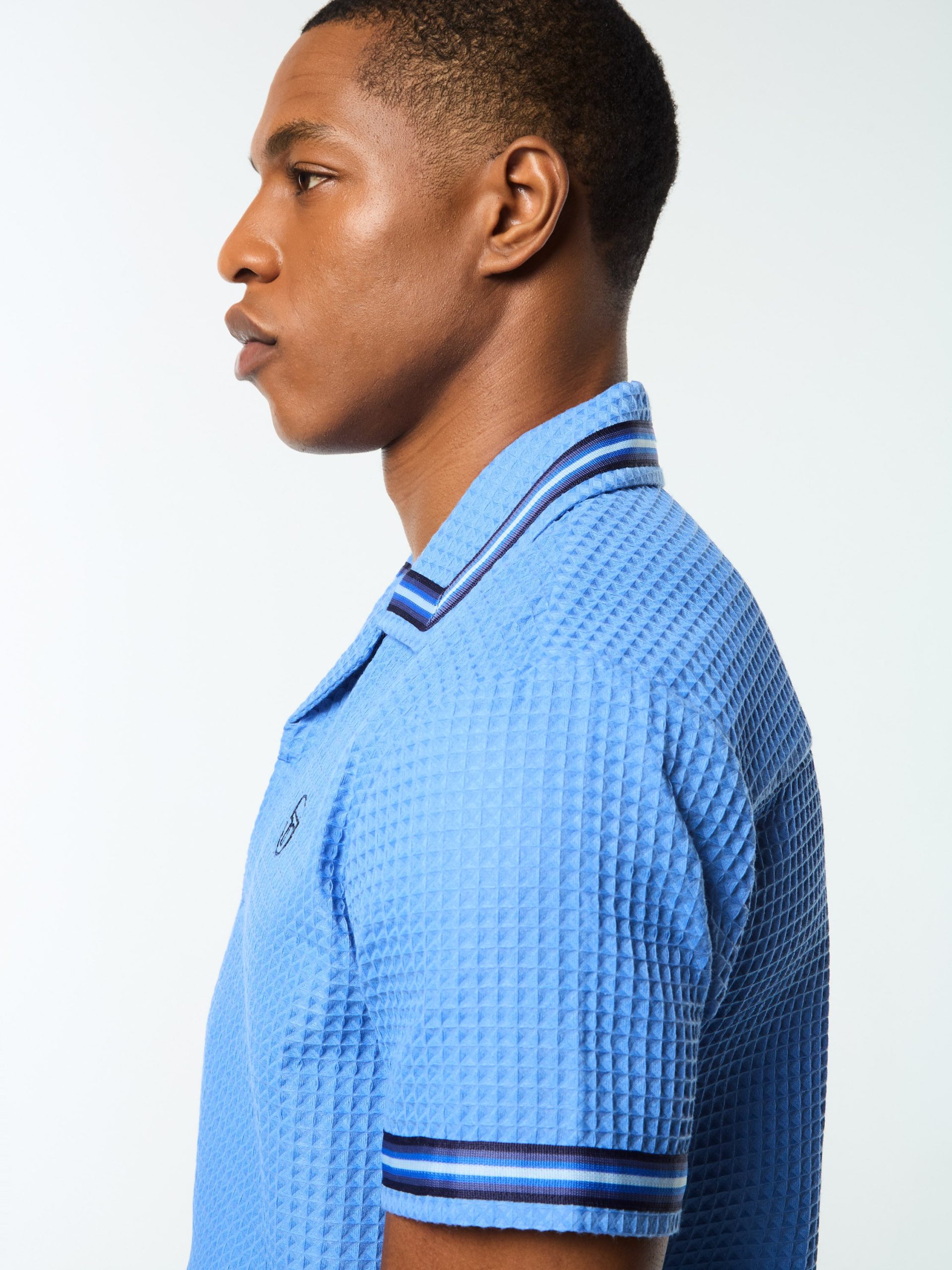 Chiaro Cabana Shirt- Ultramarine - Image 8