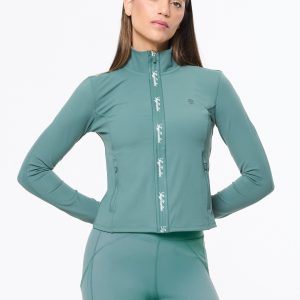 Delfina Contour Jacket- Duck Green