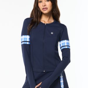 Lara Contour Jacket- Maritime Blue