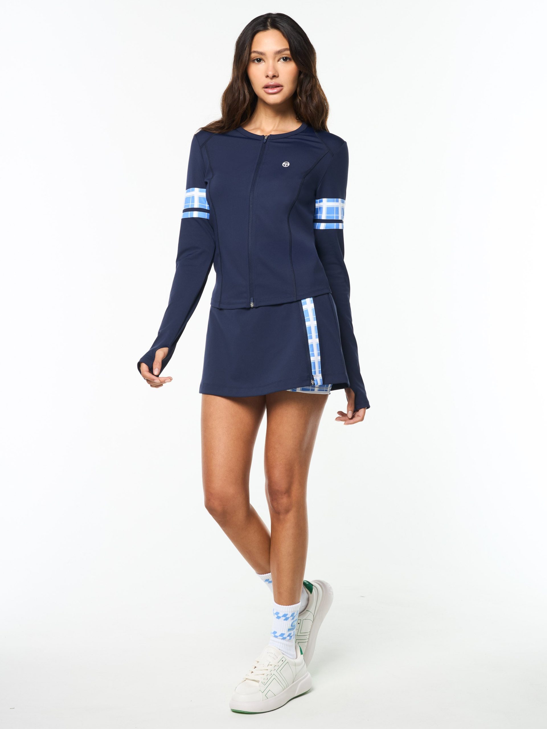 Lara Contour Jacket- Maritime Blue - Image 4