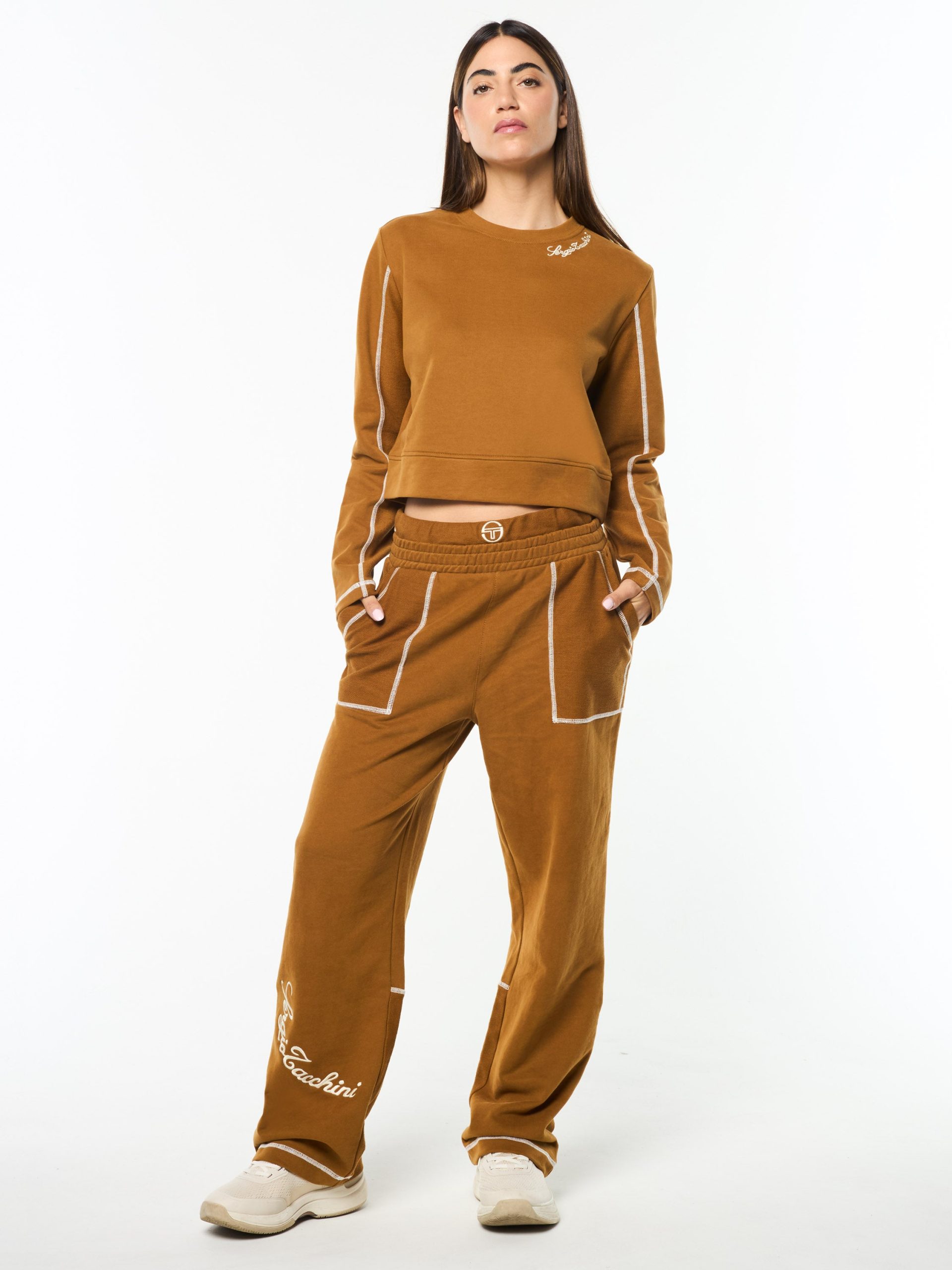 Greta Sweatpant- Bronze Brown - Image 4