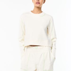 Greta Crewneck- Gardenia