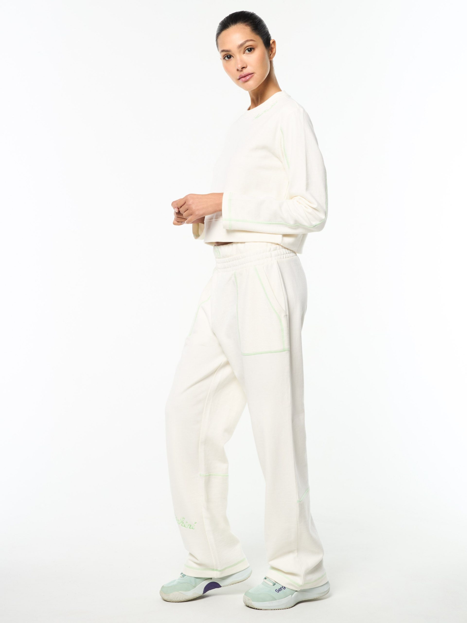 Greta Crewneck- Gardenia - Image 4