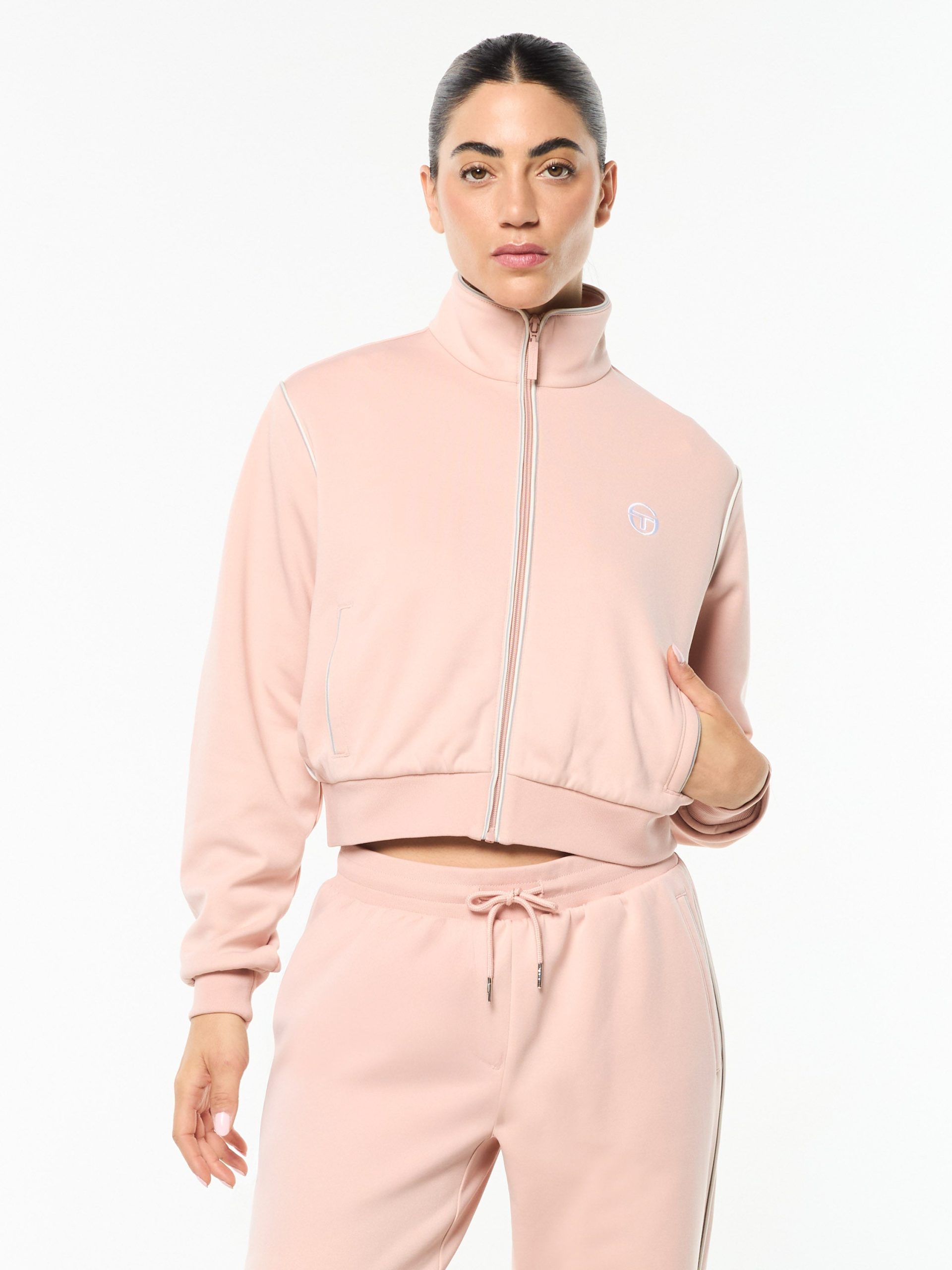 Terina Track Jacket- Evening Sand