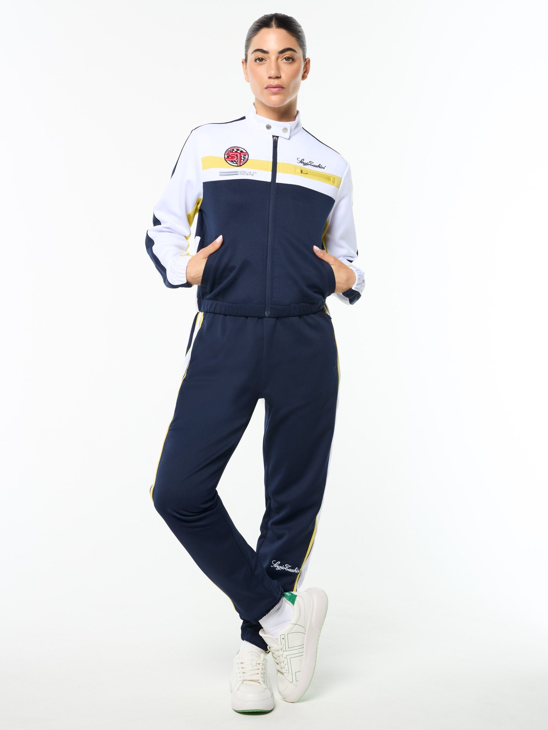Women's Corsa Track Jacket- Maritime Blue - Image 3