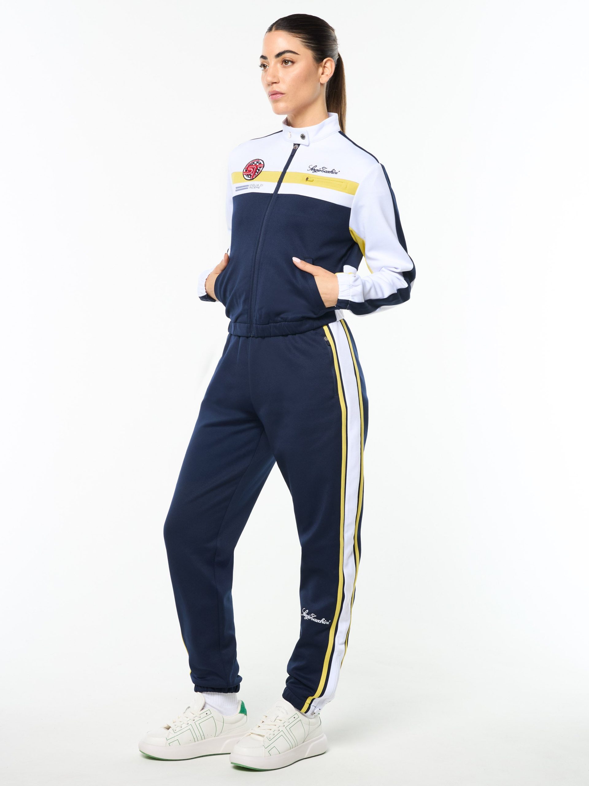 Women's Corsa Track Jacket- Maritime Blue - Image 4