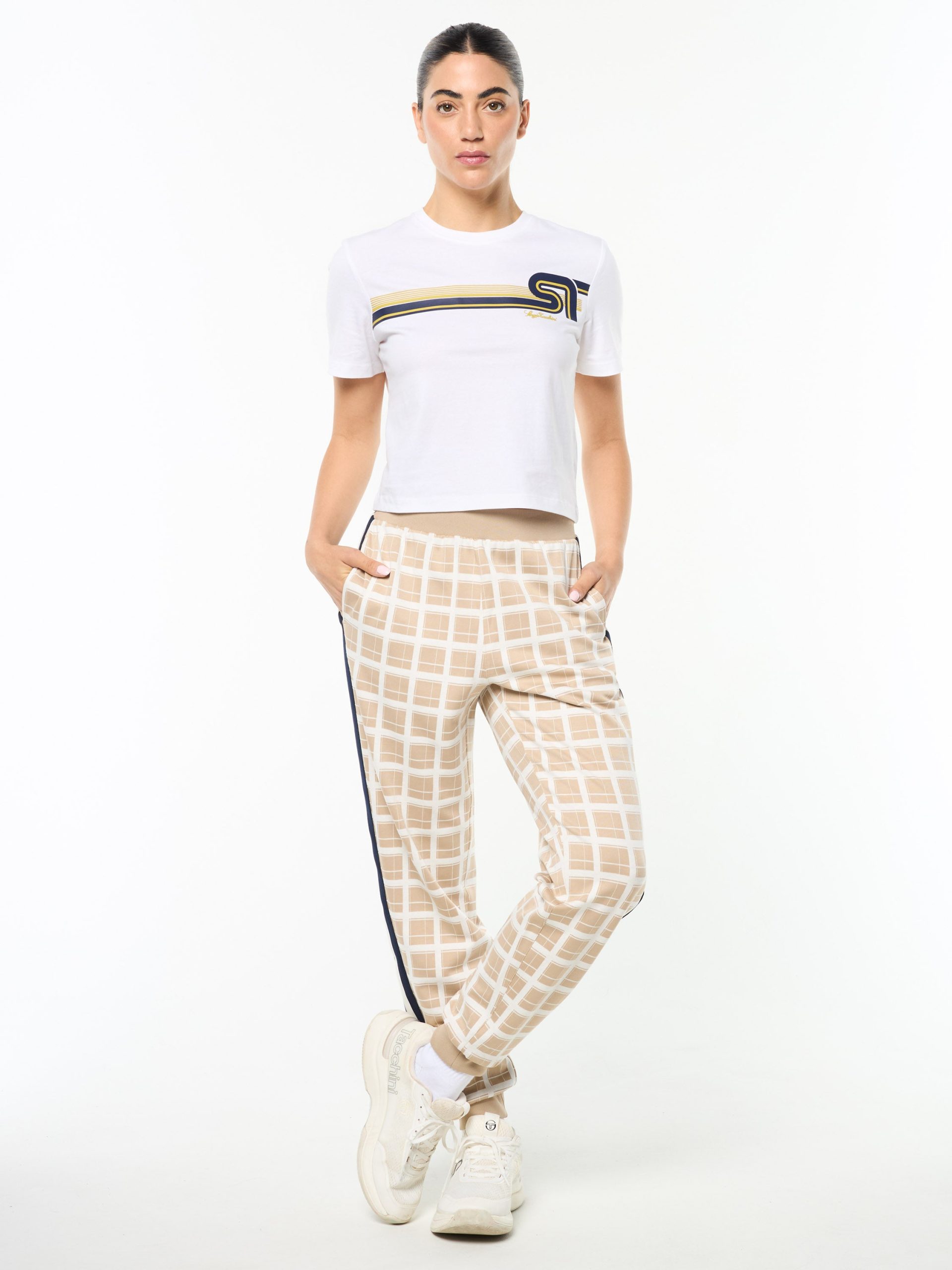 Women's Corsa T-Shirt- Brilliant White - Image 3
