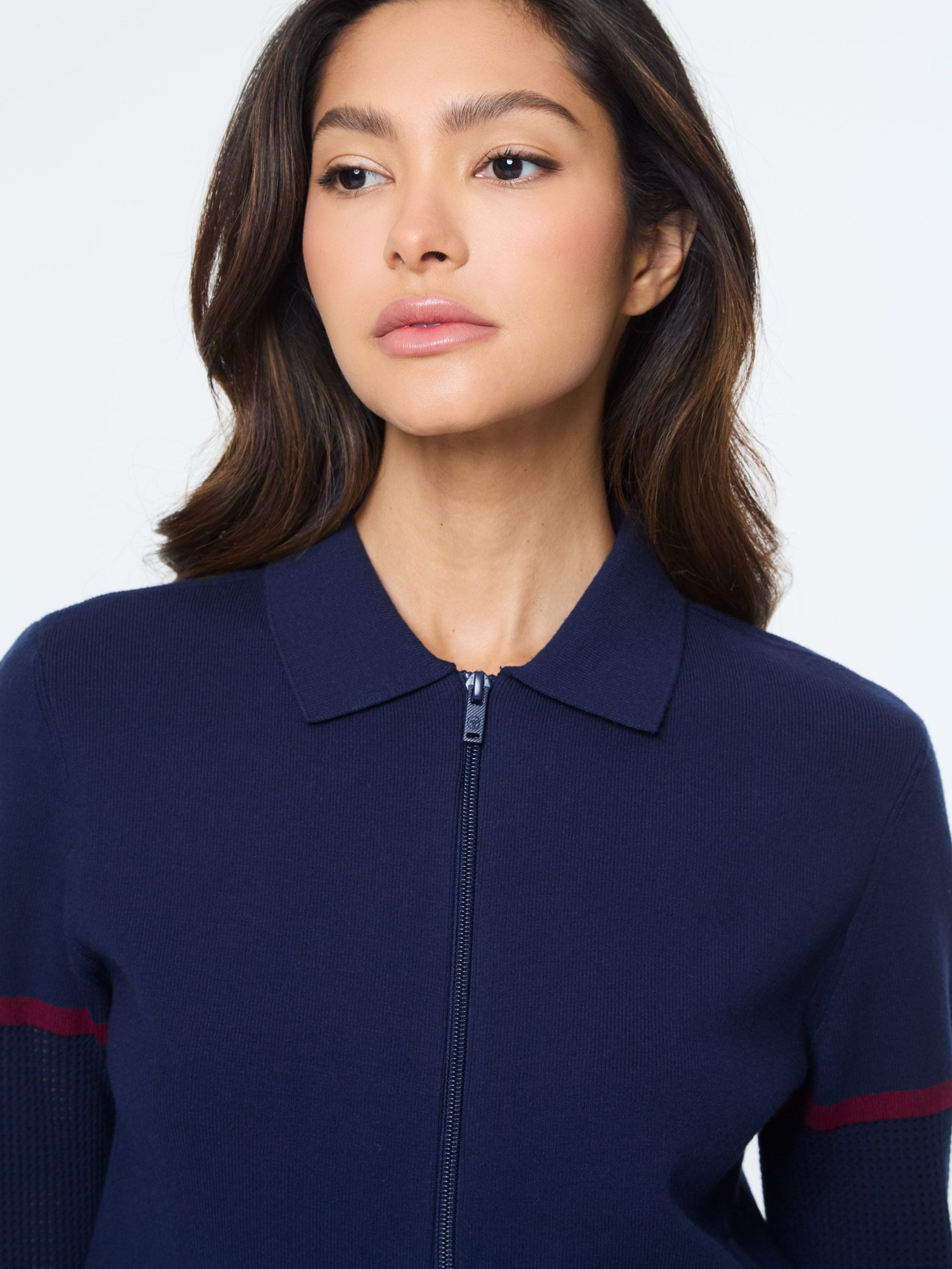 Nota Knit Jacket- Maritime Blue - Image 8