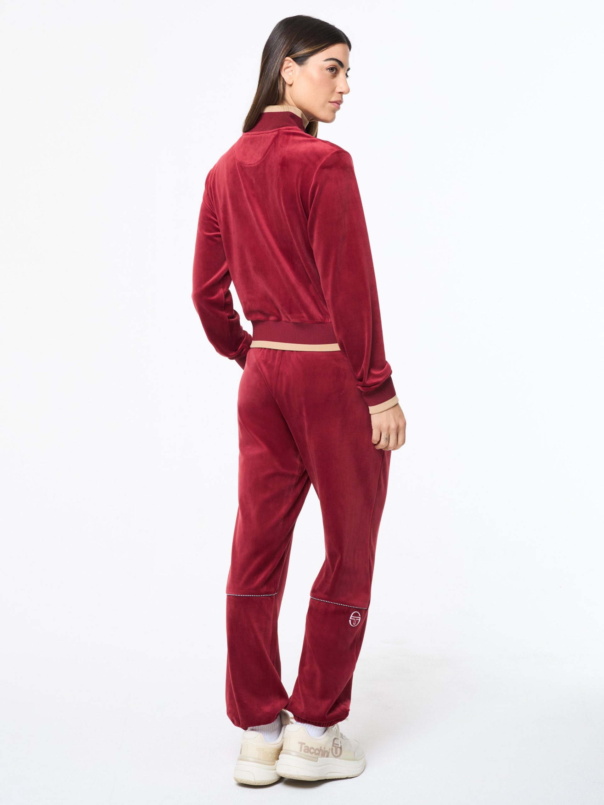 Leta Velour Jacket- Rhubarb - Image 5