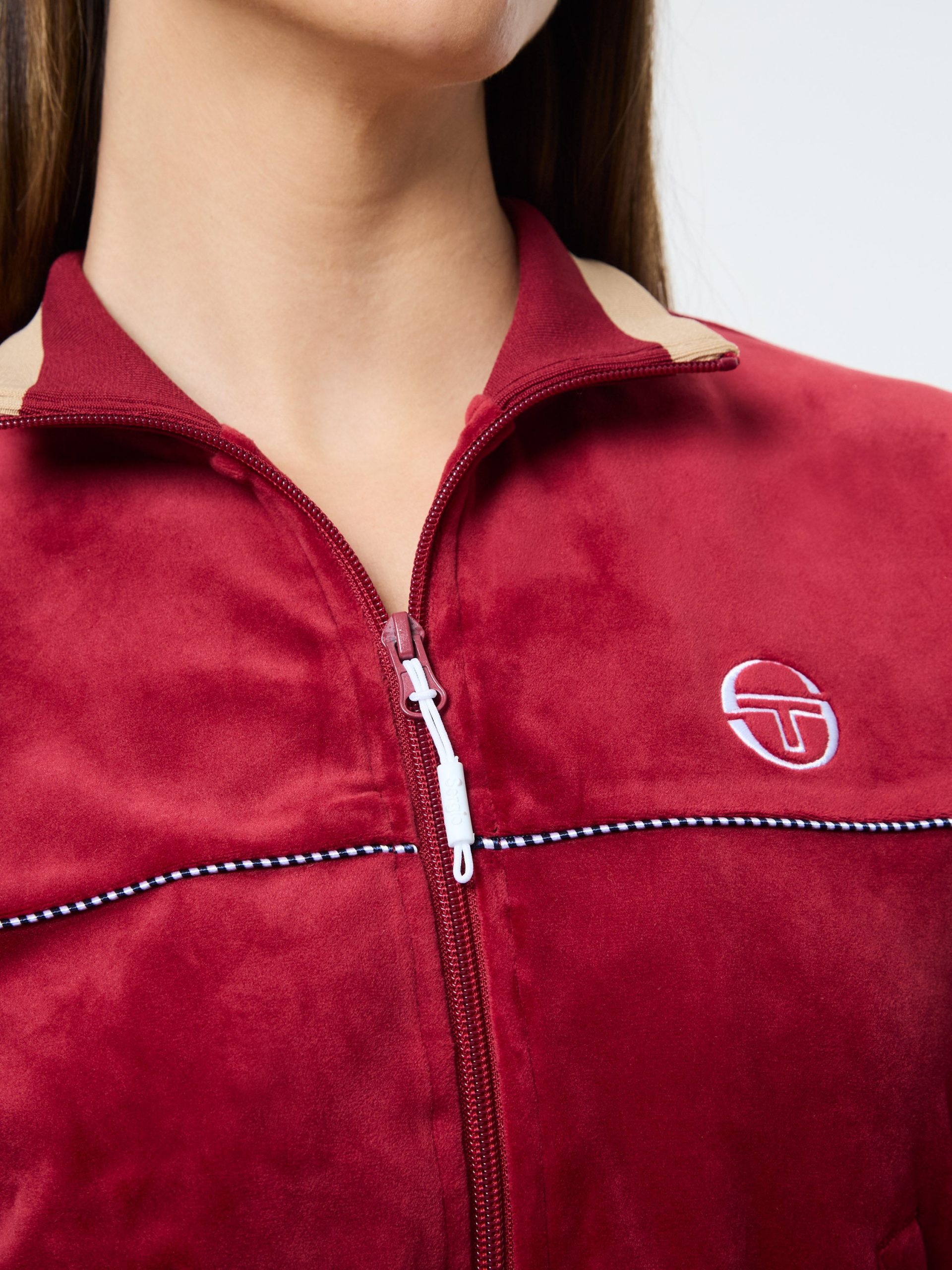 Leta Velour Jacket- Rhubarb - Image 9
