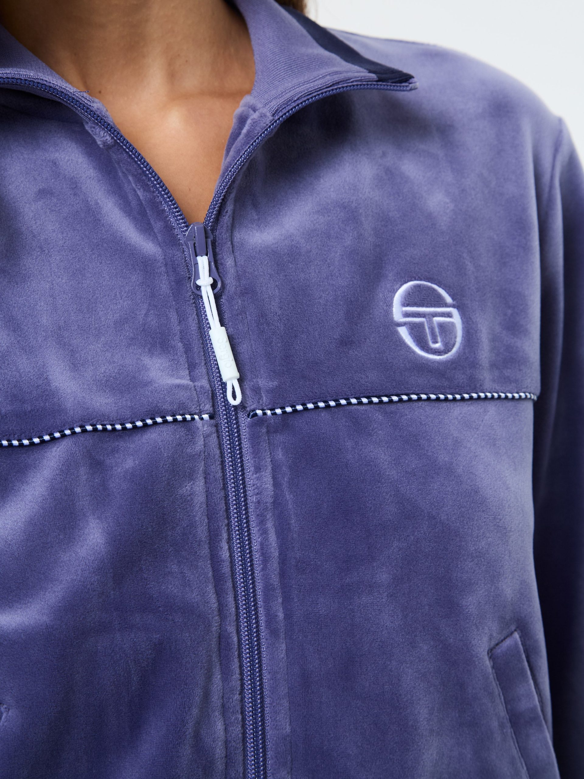 Leta Velour Jacket-Heron - Image 9