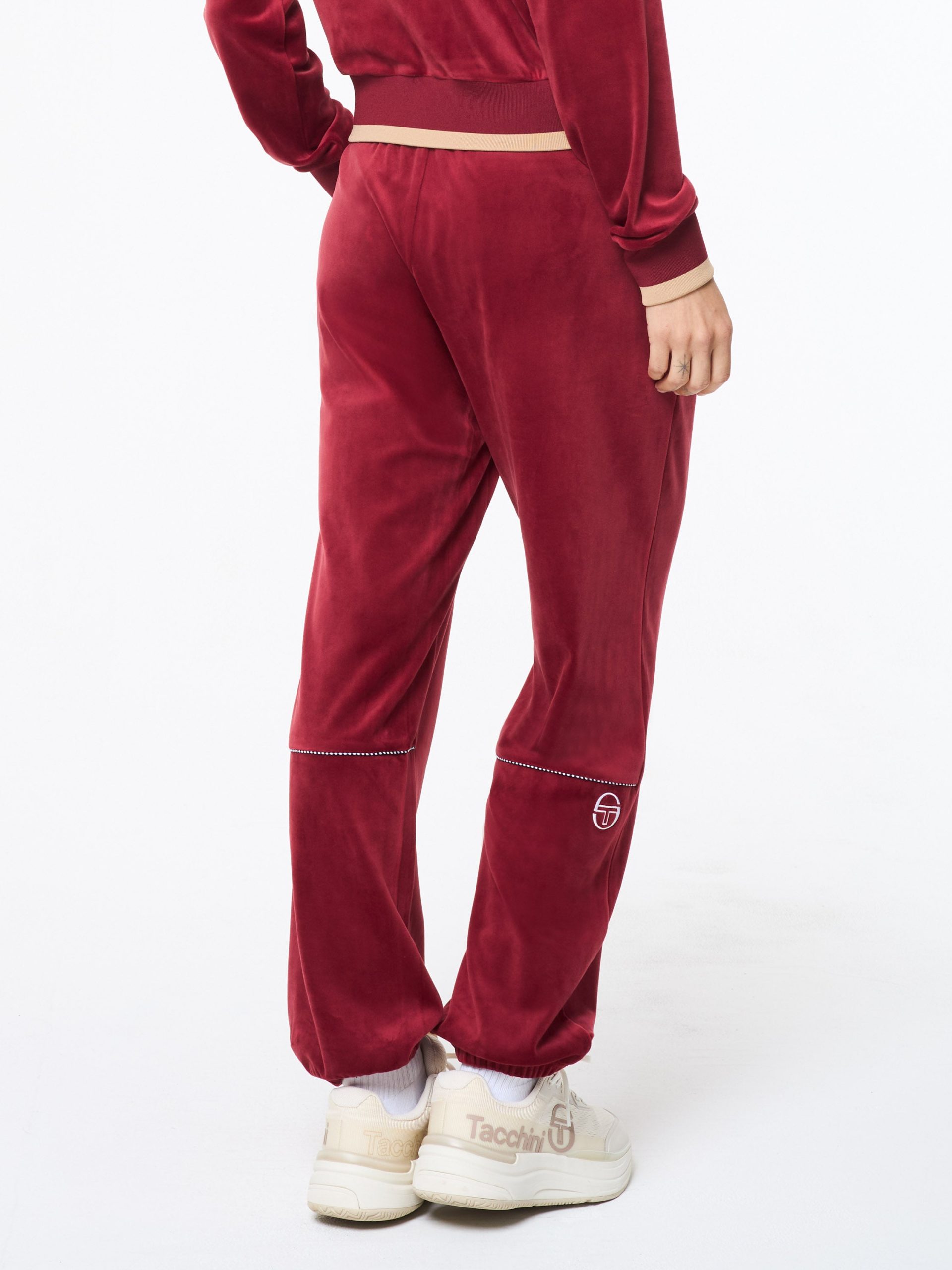 Leta Velour Pant- Rhubarb - Image 4
