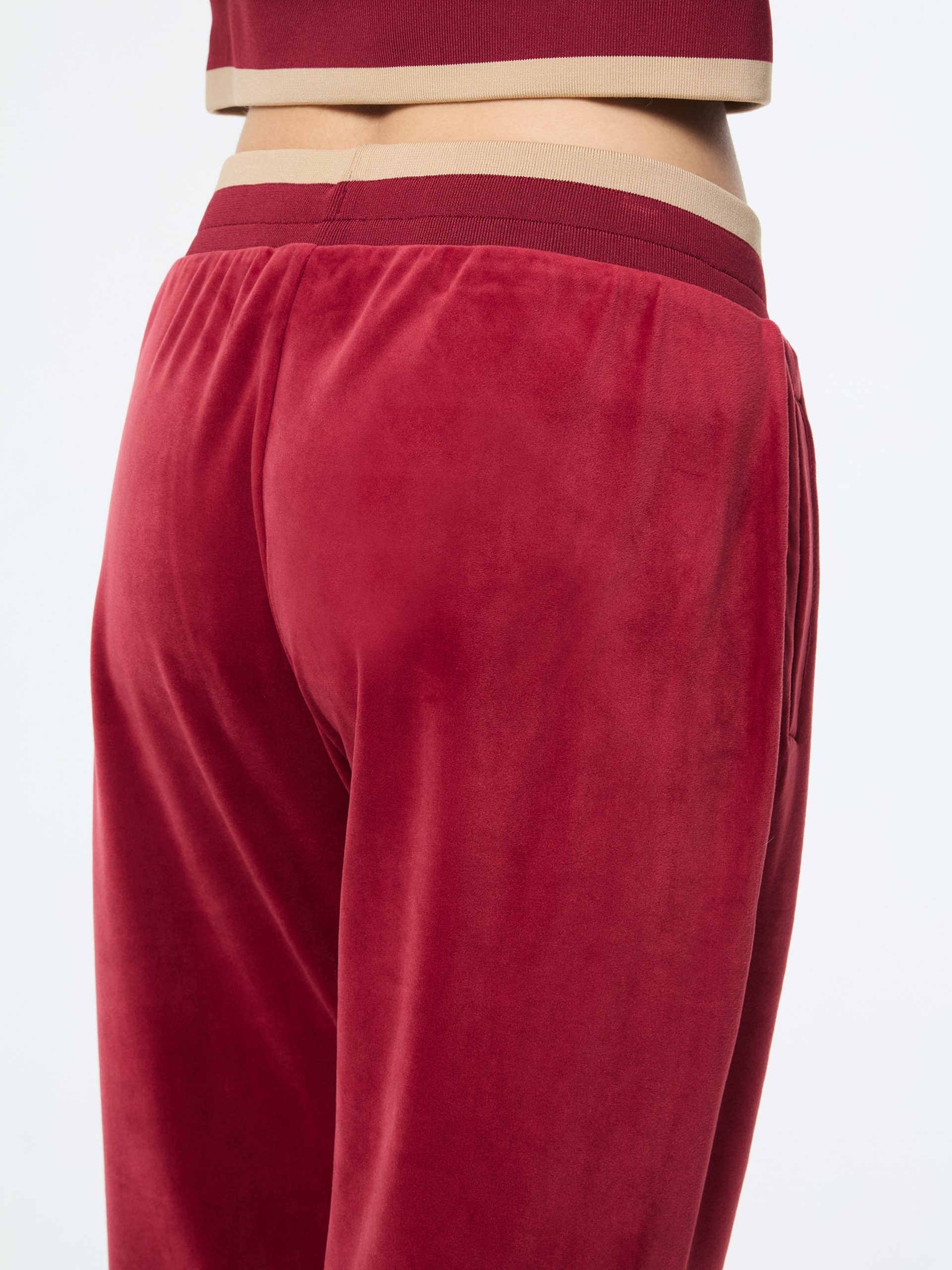 Leta Velour Pant- Rhubarb - Image 9