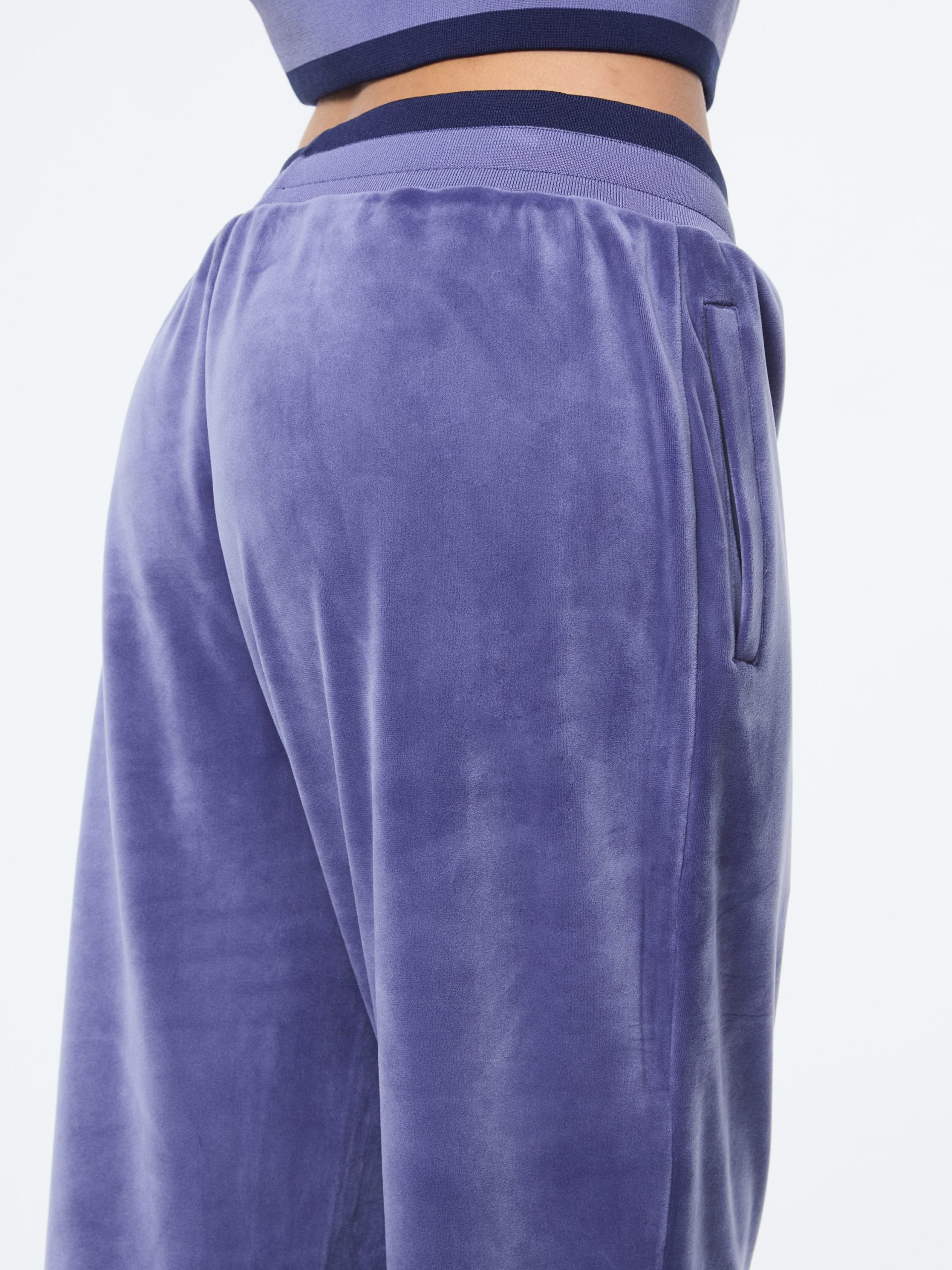 Leta Velour Pant- Heron - Image 9