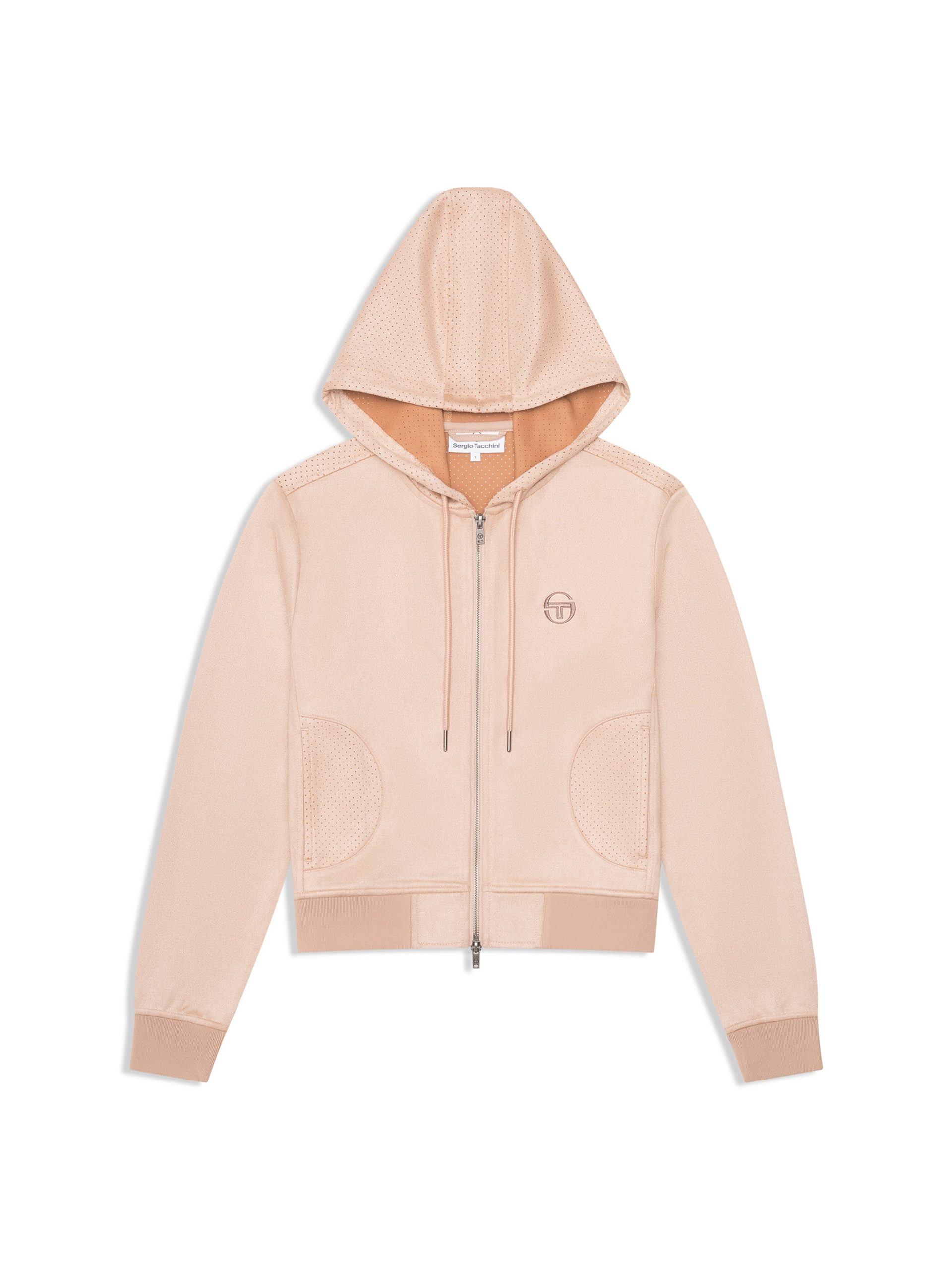 Women's Camoscio Hoodie- Humus - Image 2