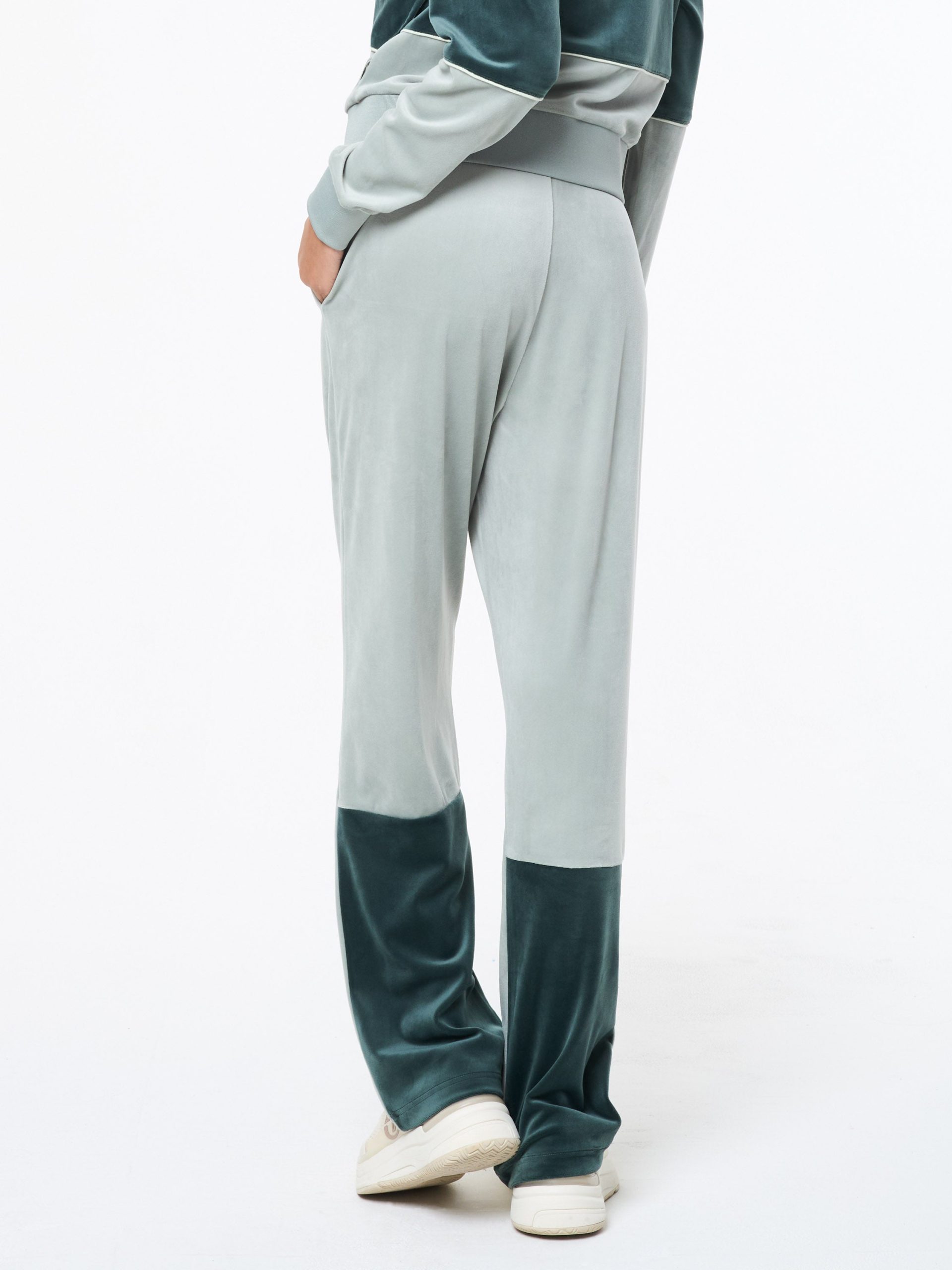 Lina Velour Track Pant- Green Gables - Image 5
