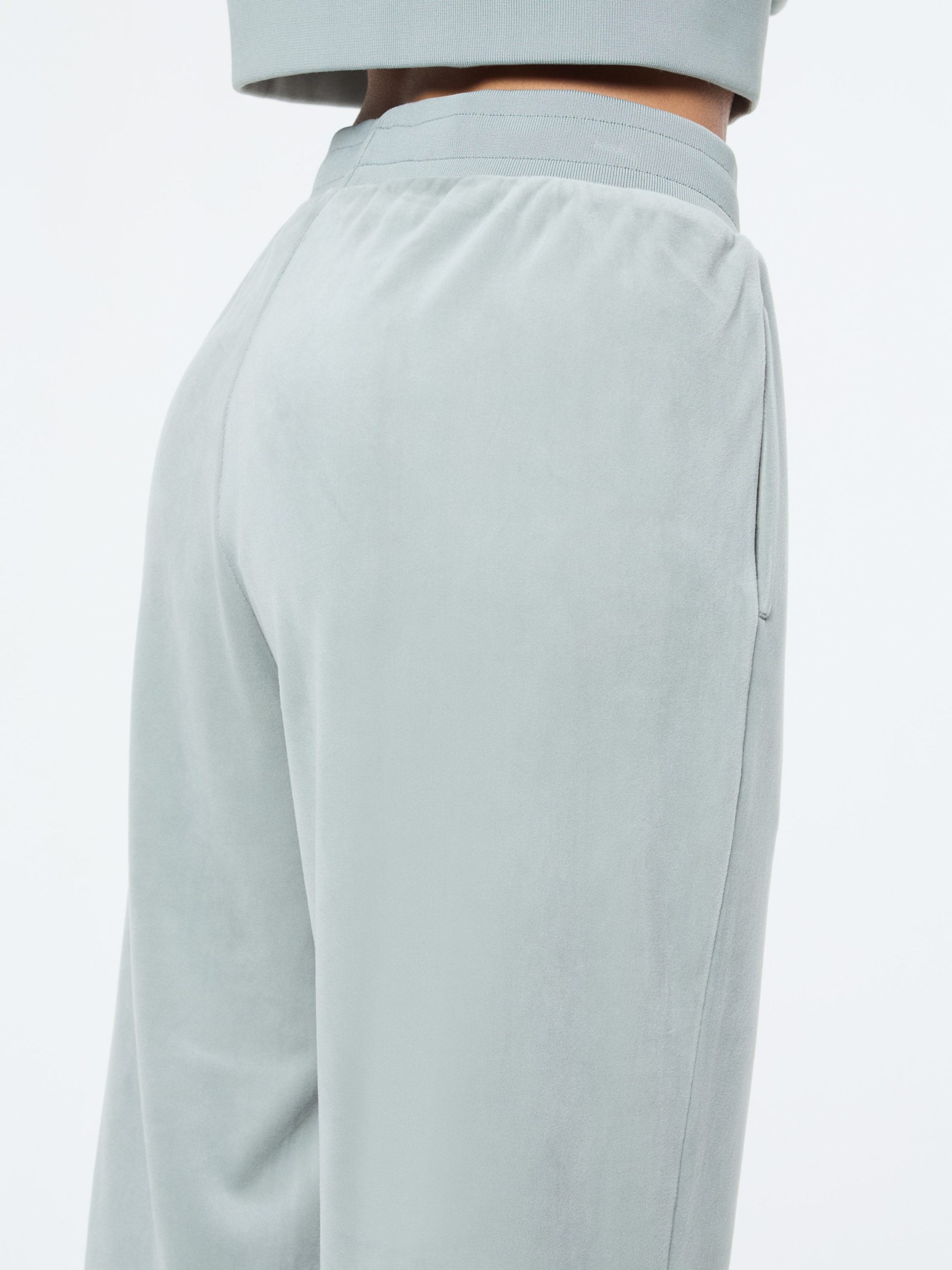 Lina Velour Track Pant- Green Gables - Image 8
