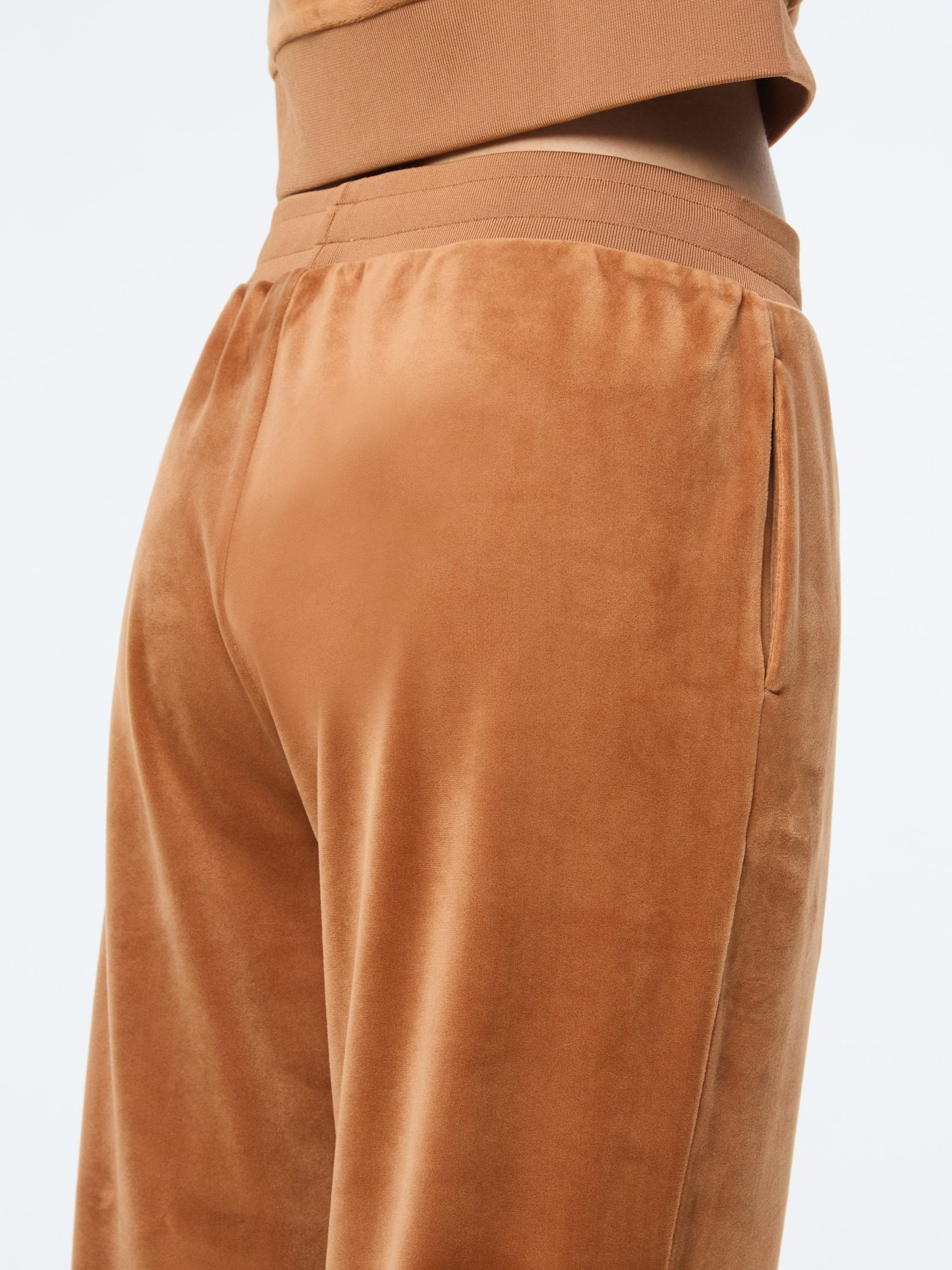 Lina Velour Track Pant- Candied Ginger - Image 9