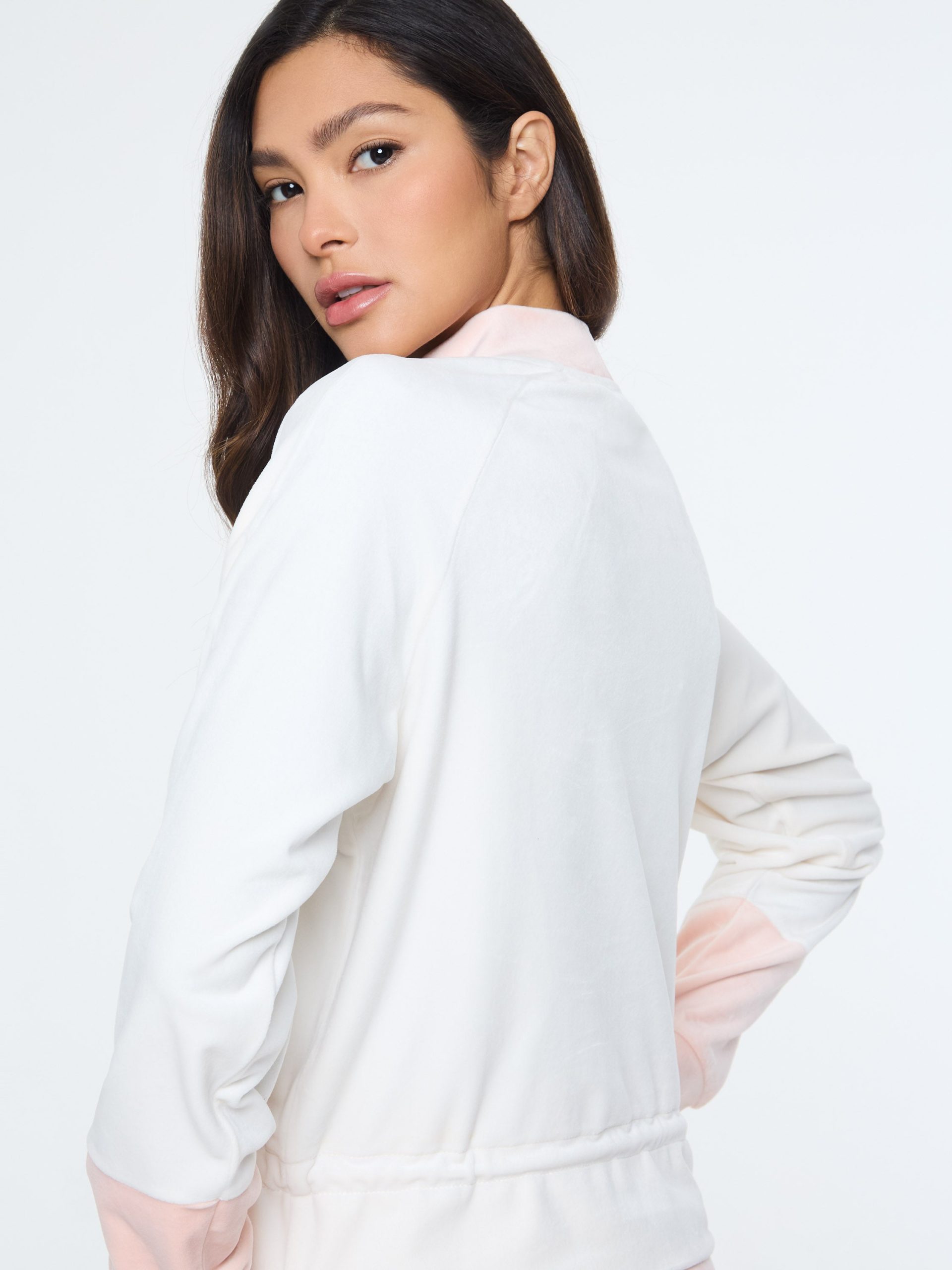 Lina Velour Top- Gardenia - Image 6