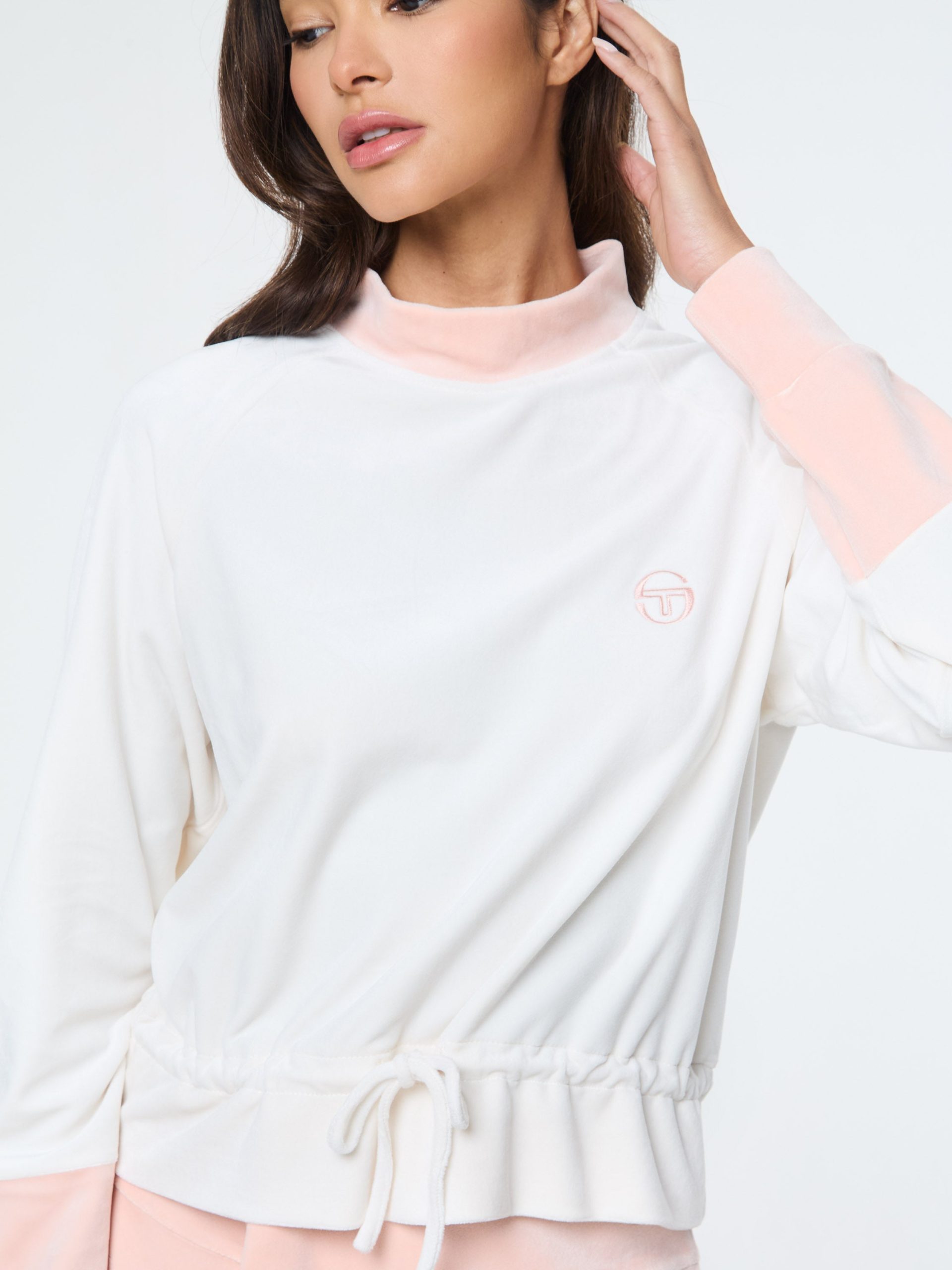 Lina Velour Top- Gardenia - Image 7