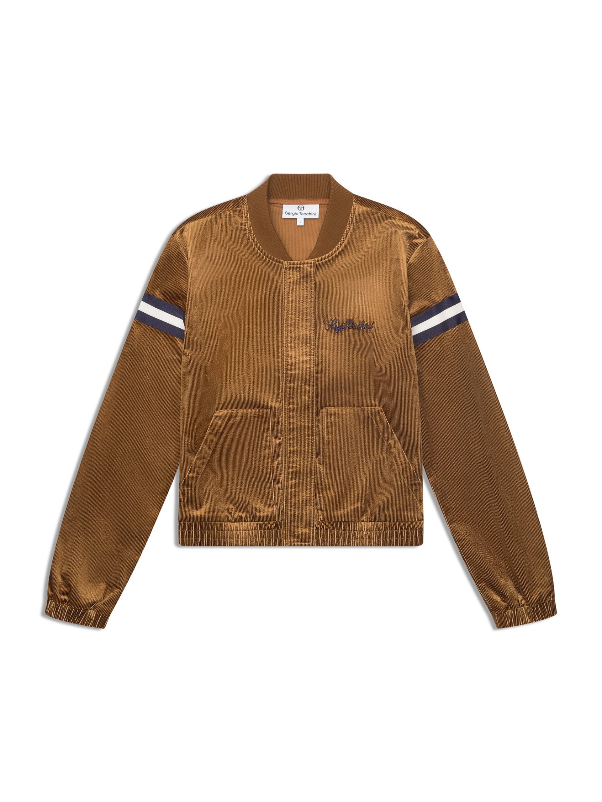 Women's Cordurato Track Jacket- Bronze Brown - Image 2