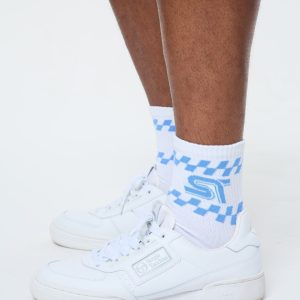 Corsa Sock- Brilliant White