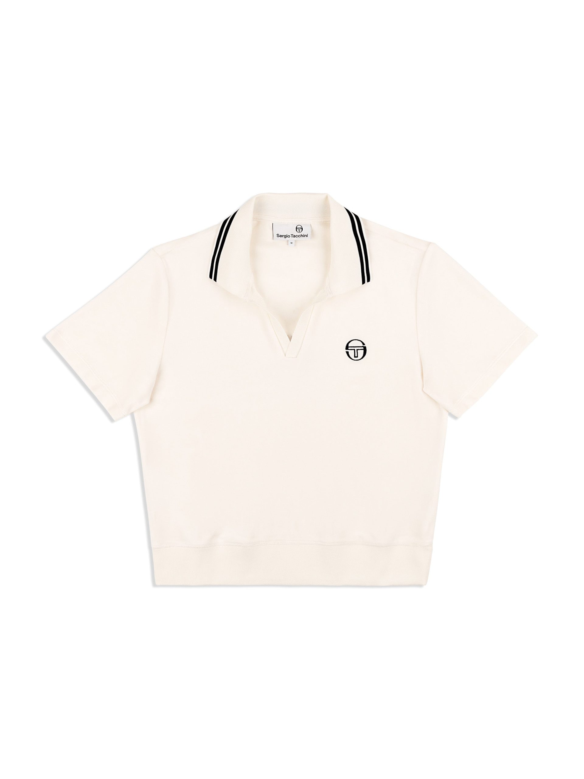 Atri Velour Polo- Gardenia - Image 2