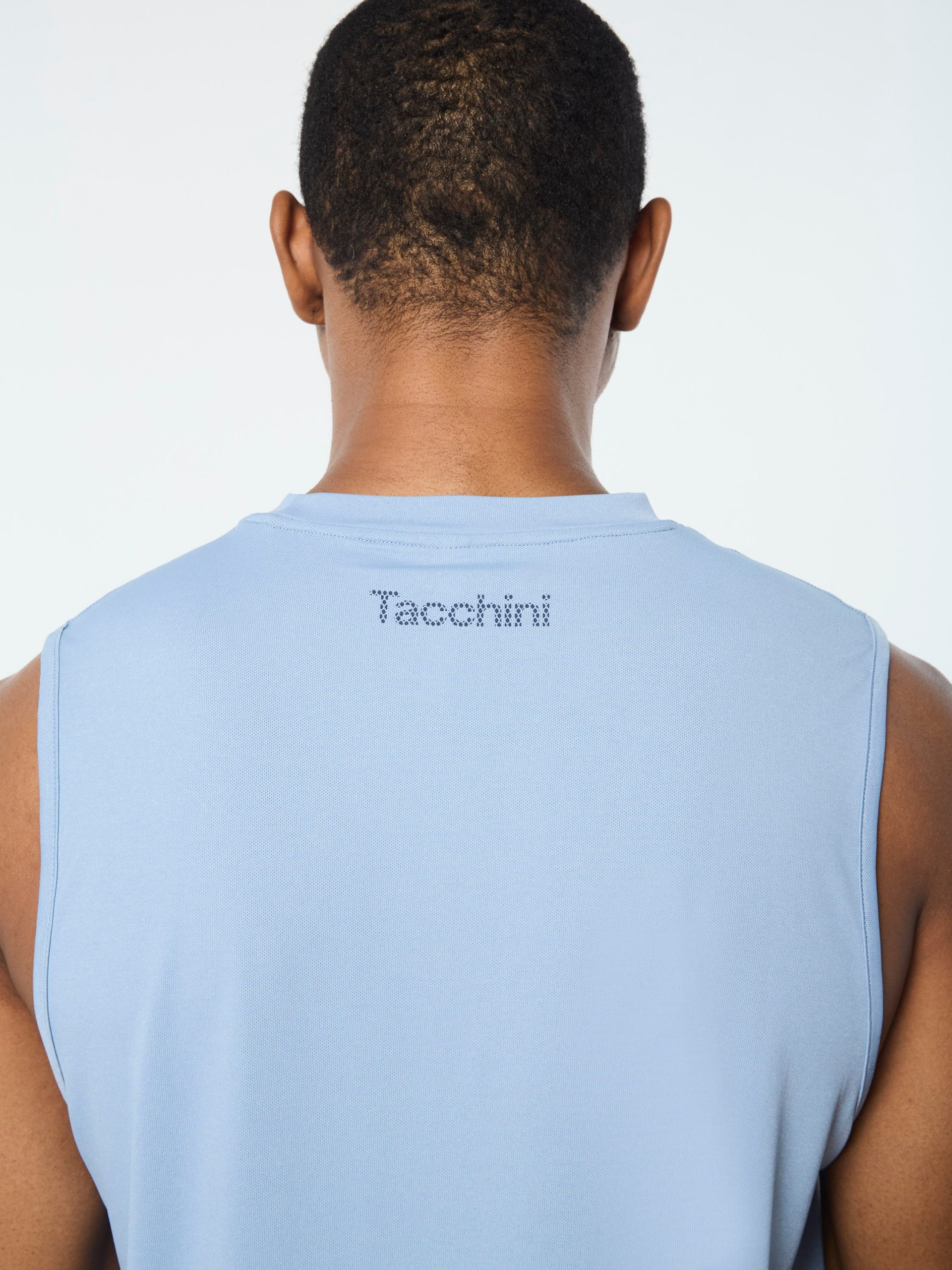 Elio Performance Tank- Faded Denim - Image 7