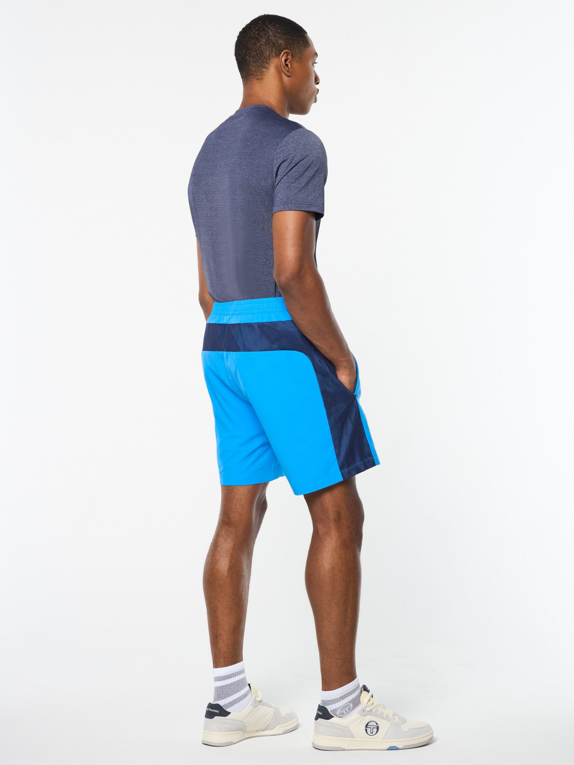 Elio Performance Short- French Blue - Image 7