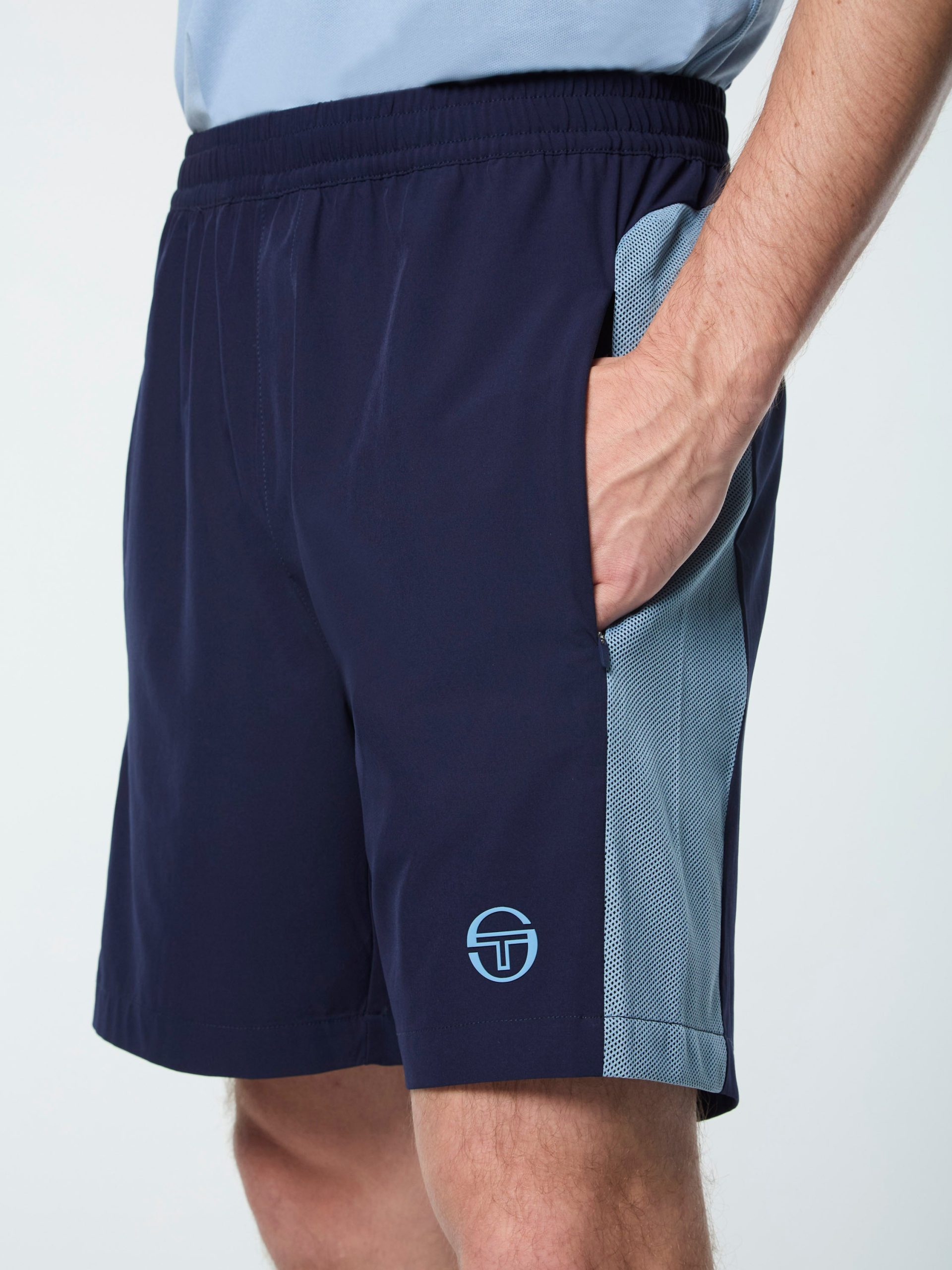 Elio Performance Short- Maritime Blue - Image 7