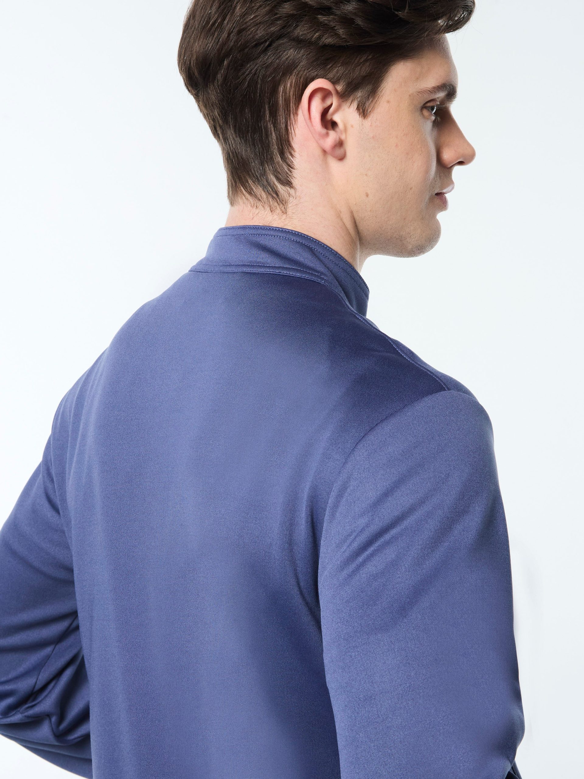 Sandro Track Jacket- Blue Indigo - Image 6
