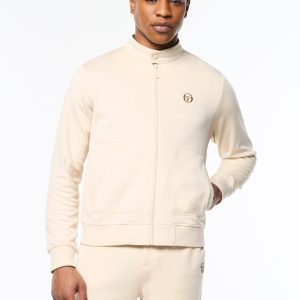 Sandro Track Jacket- Fog
